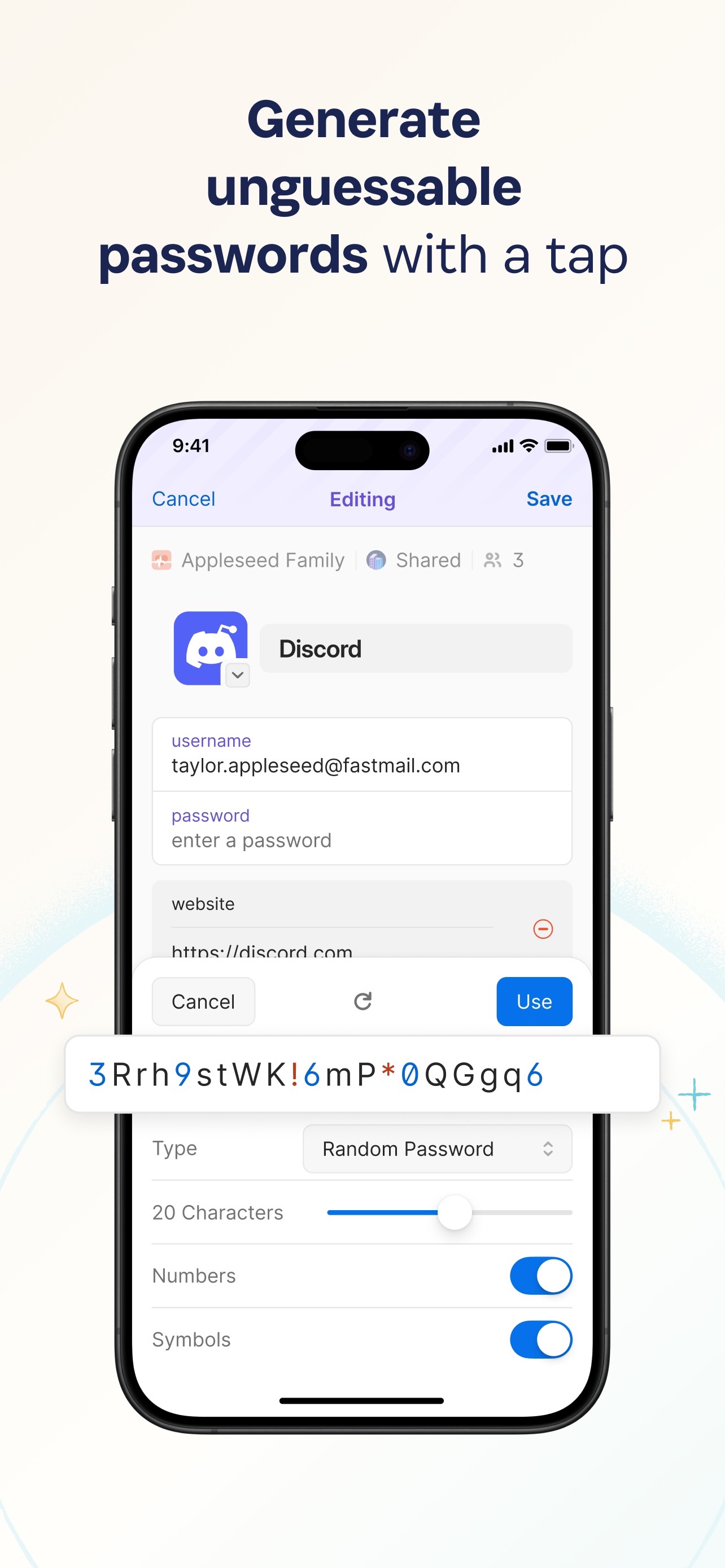 1Password: Password Manager iPhone screenshot 3