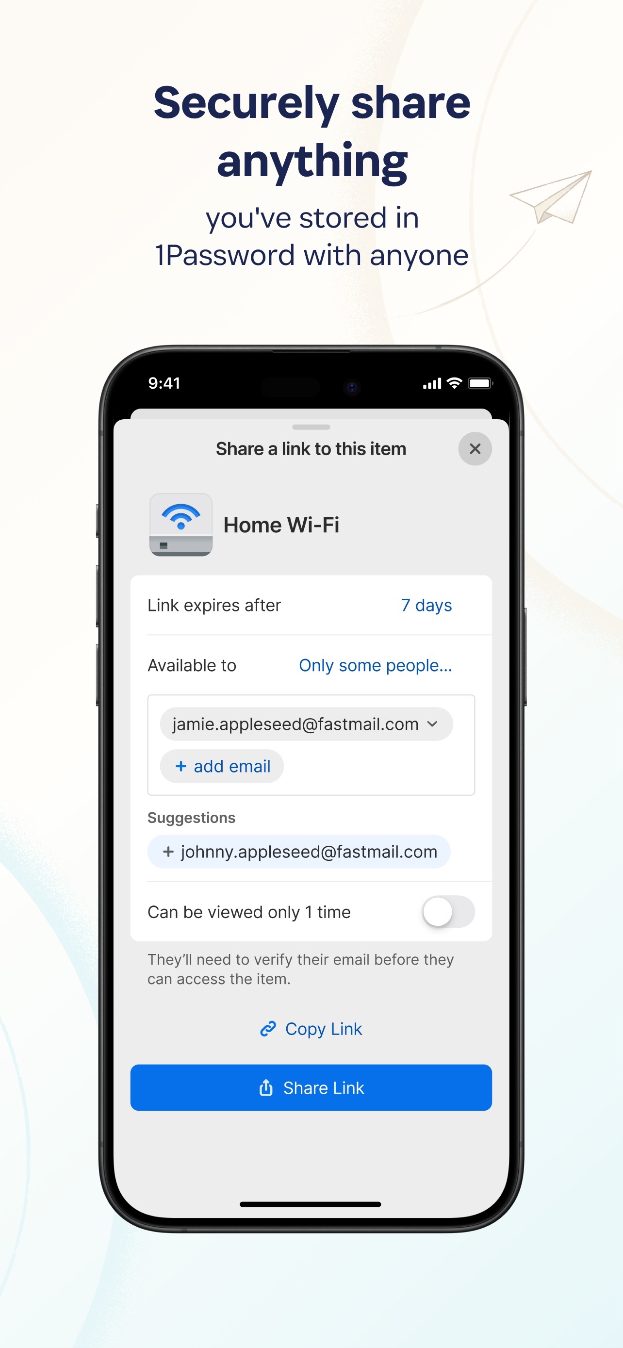 1Password: Password Manager iPhone screenshot 4