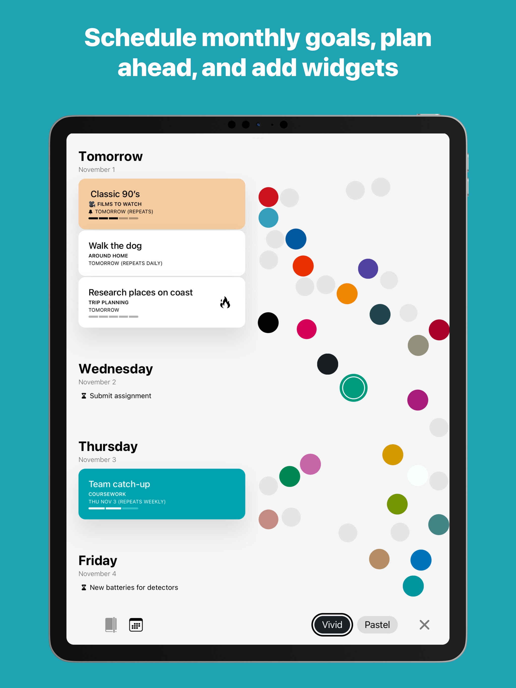 Actions iPad screenshot 4