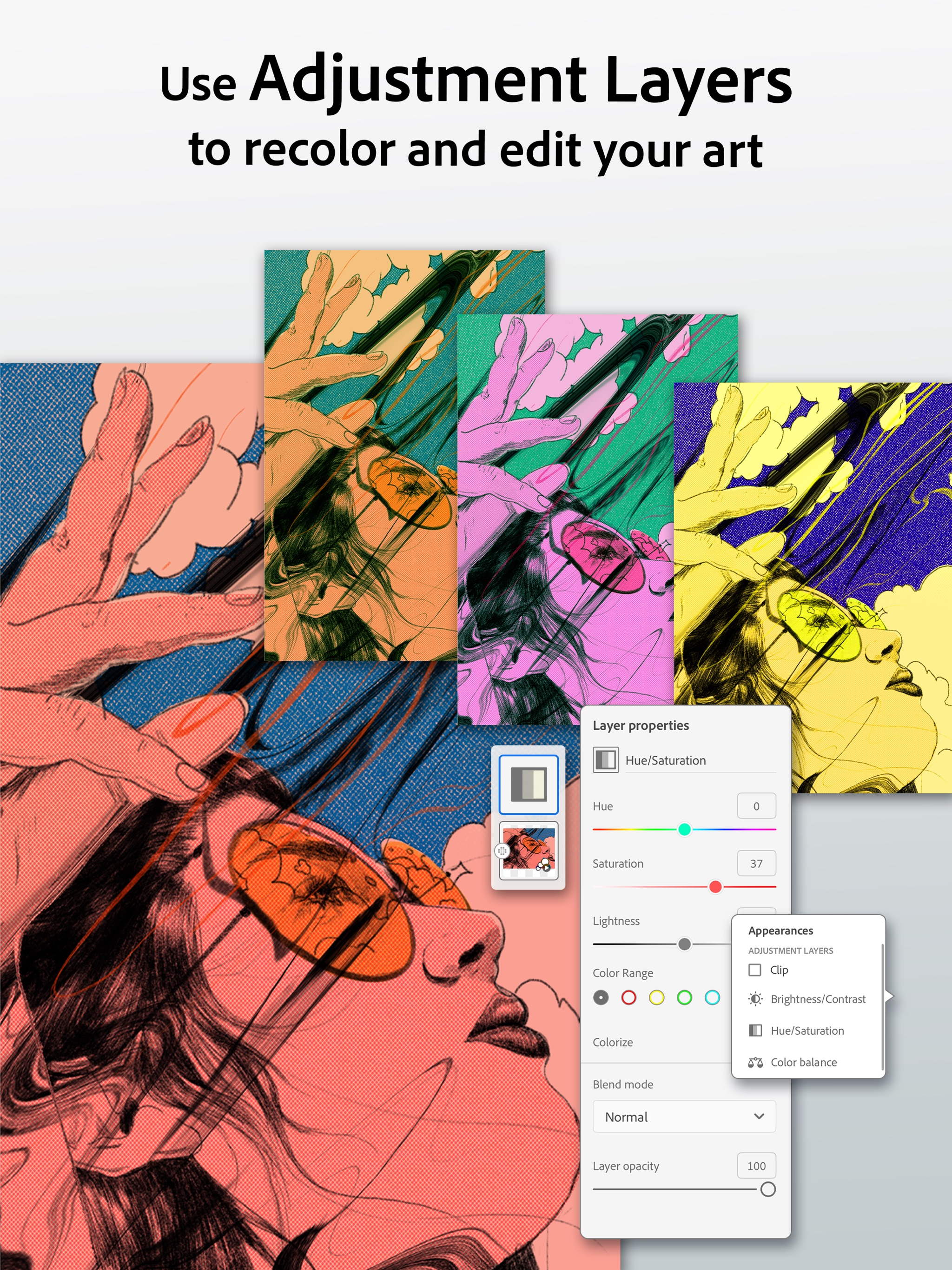 Adobe Fresco iPad screenshot 3