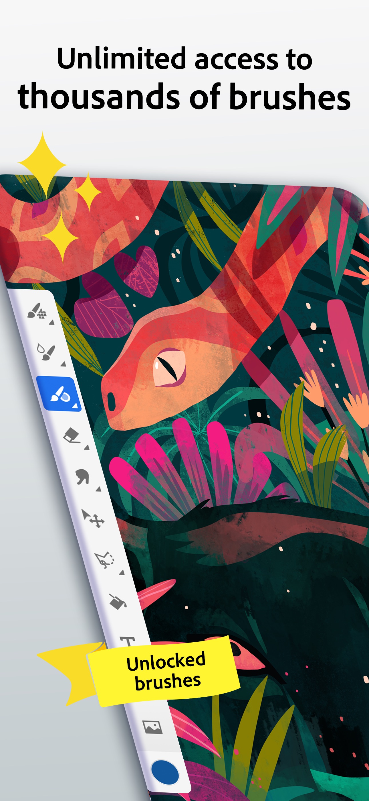 Adobe Fresco iPhone screenshot 3
