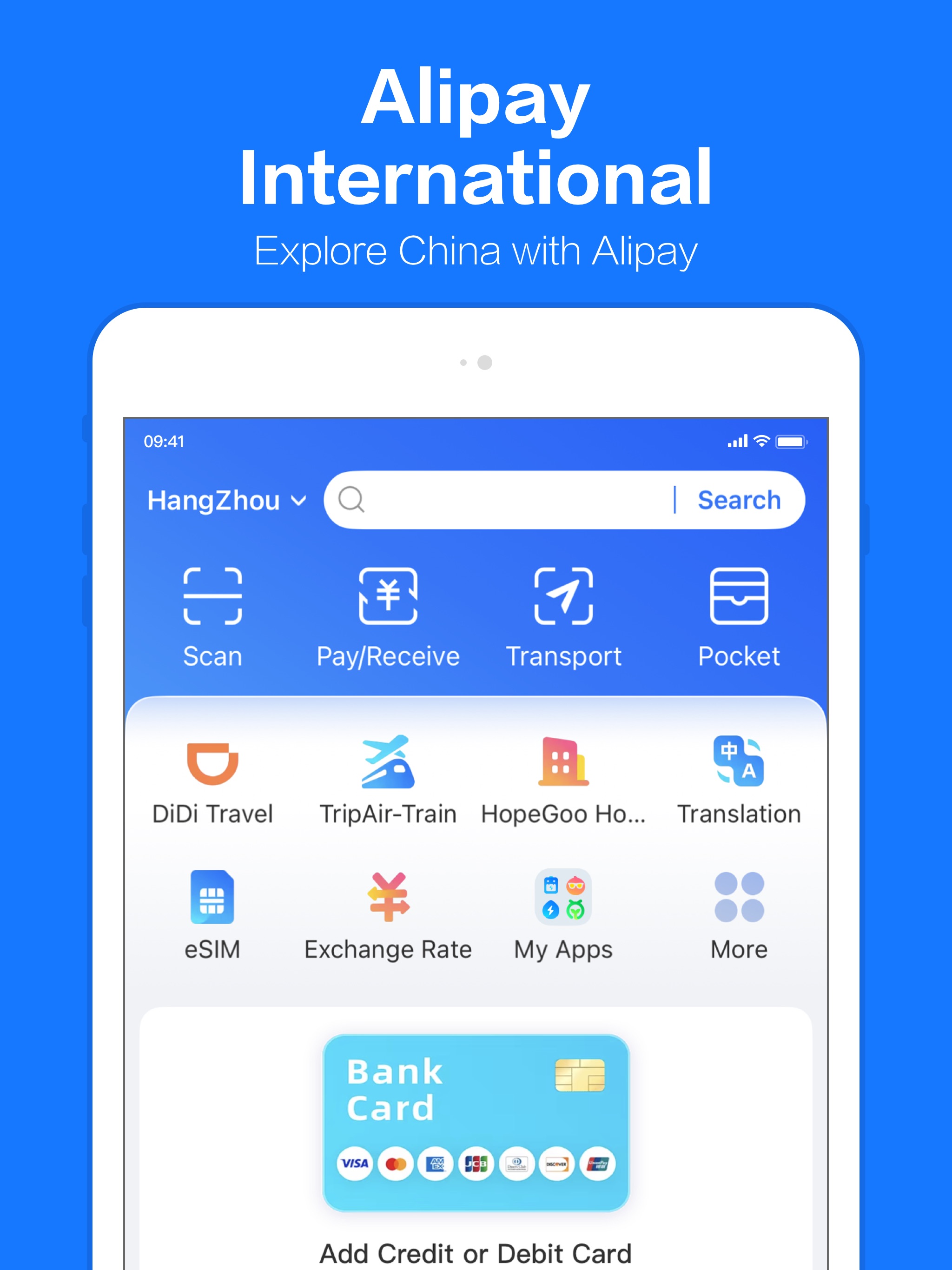 Alipay - Simplify Your Life iPad screenshot 1