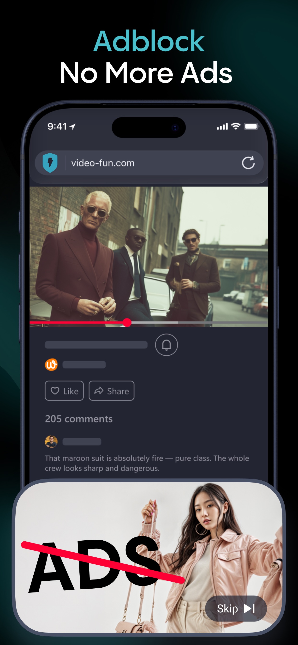 Aloha Browser - Private VPN iPhone screenshot 3