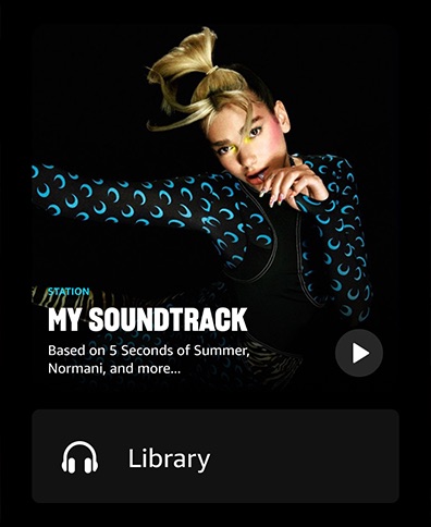 Amazon Music: Songs & Podcasts Apple Watch screenshot 1