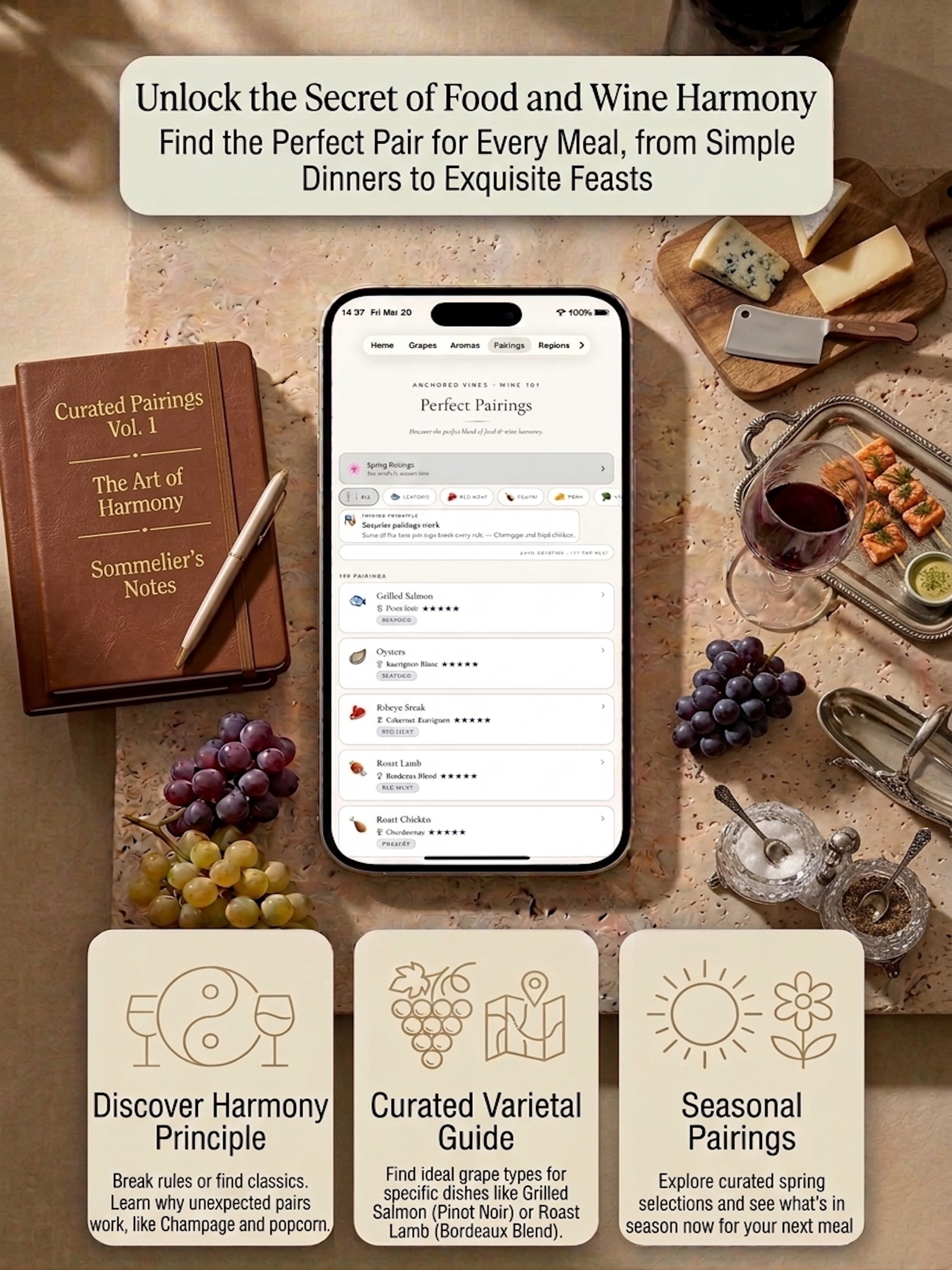 Anchored Vines: Wine Companion iPad screenshot 2
