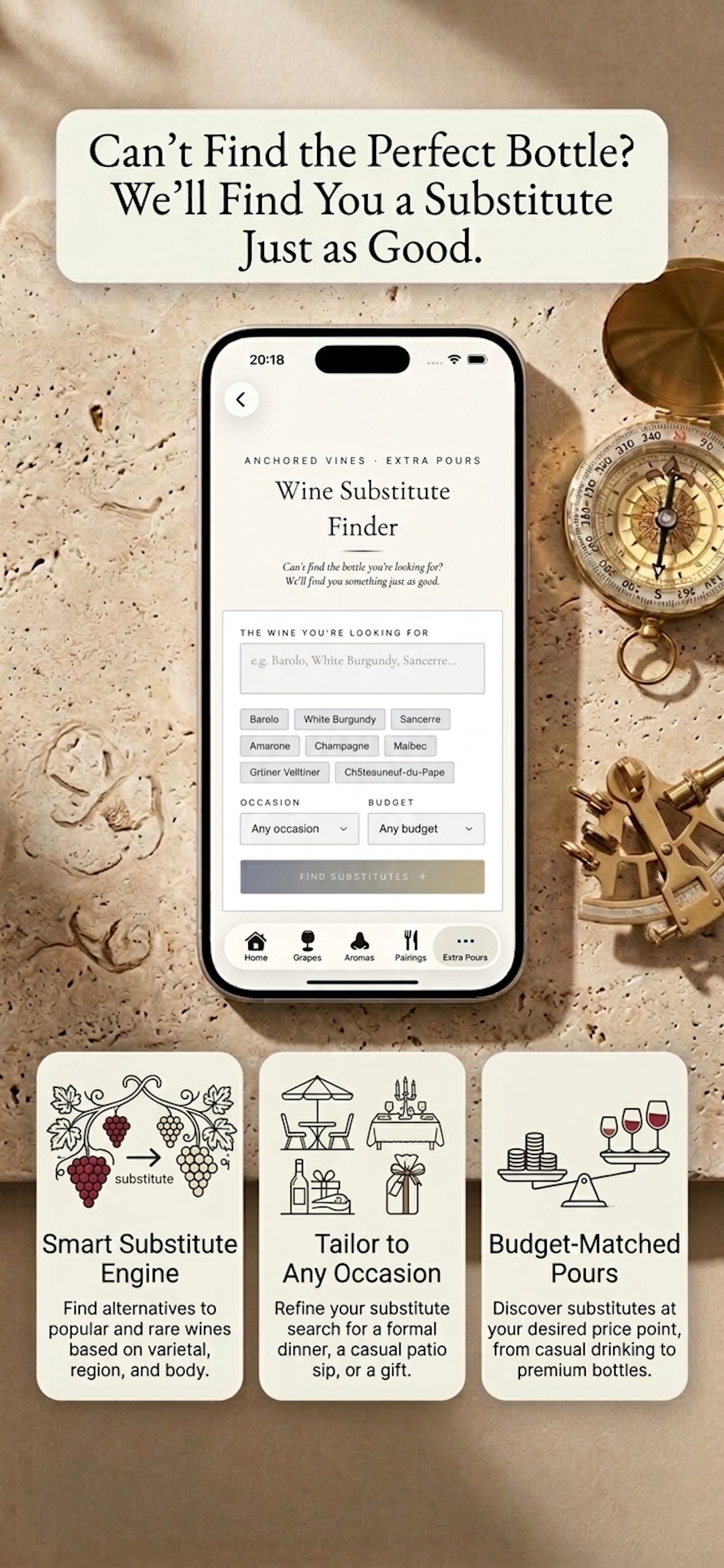 Anchored Vines: Wine Companion iPhone screenshot 5