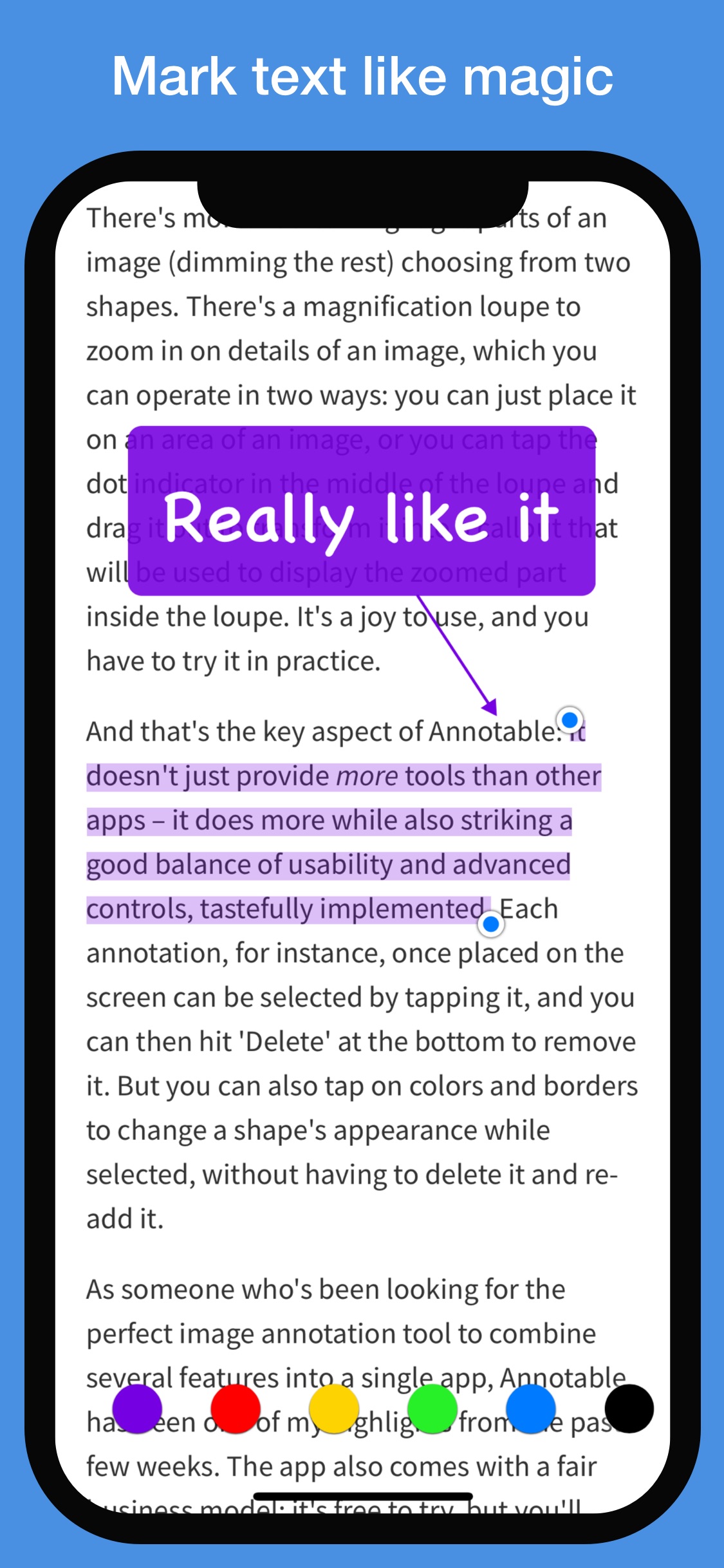 Annotable: Annotation & Markup iPhone screenshot 3