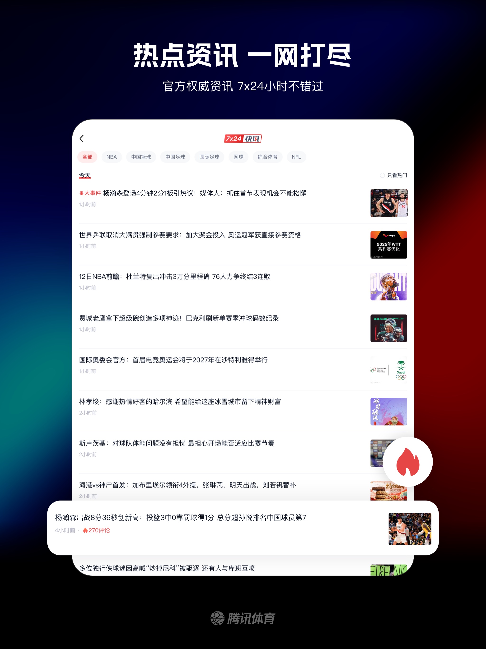 腾讯体育 iPad screenshot 5