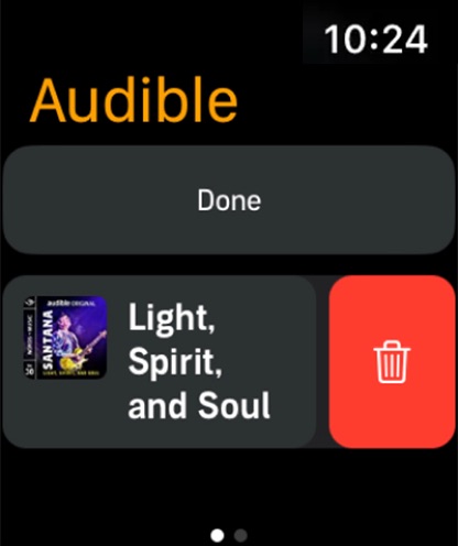 Audible: Audiobooks & Podcasts Apple Watch screenshot 6