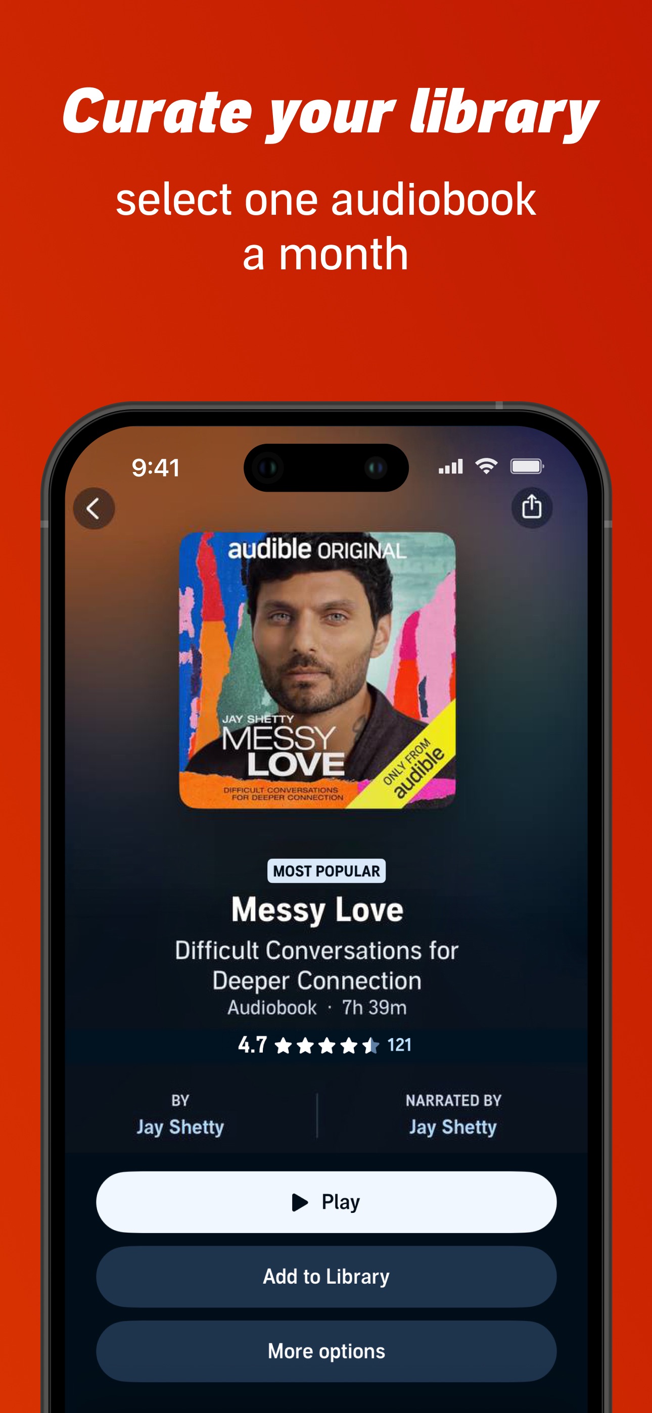 Audible: Audiobooks & Podcasts iPhone screenshot 6