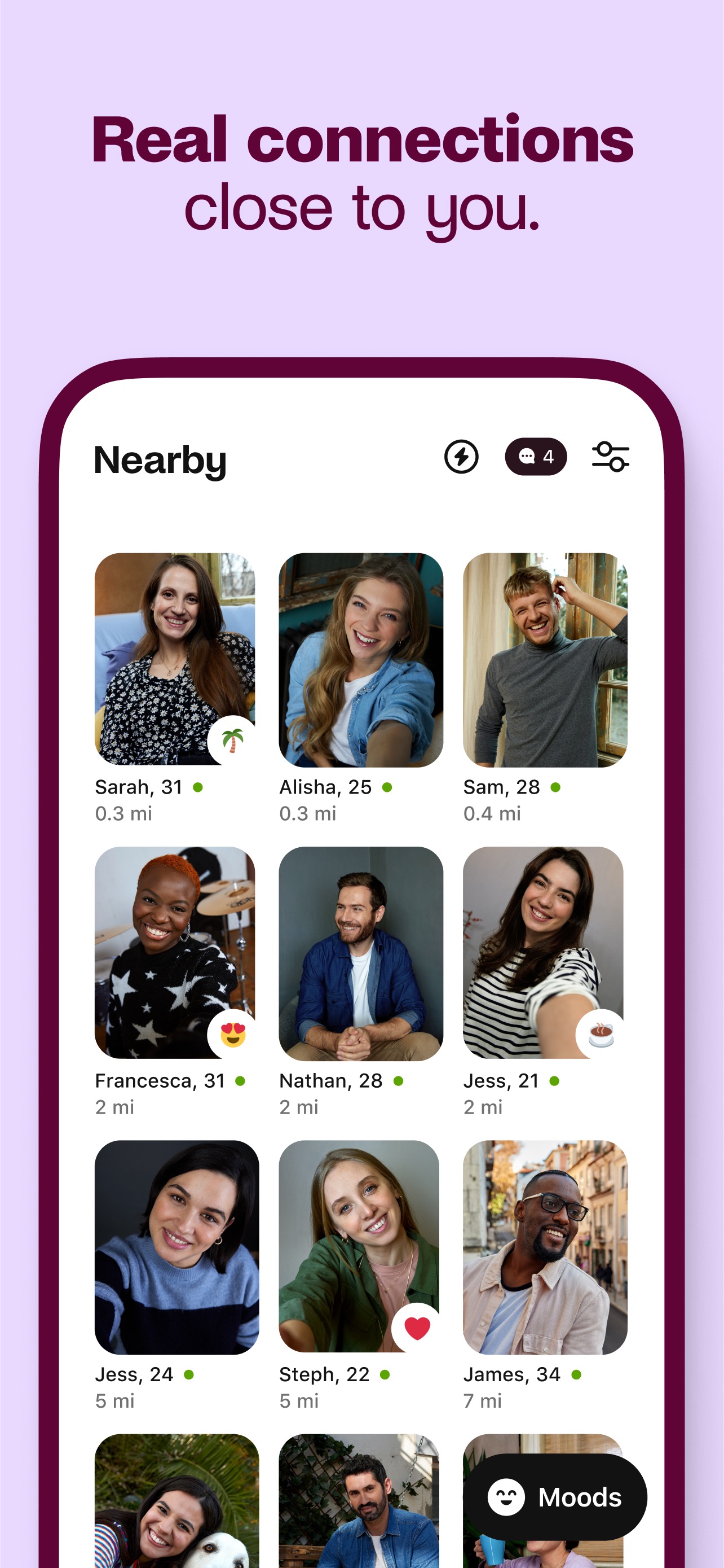 Badoo Dating: Meet New People iPhone screenshot 3