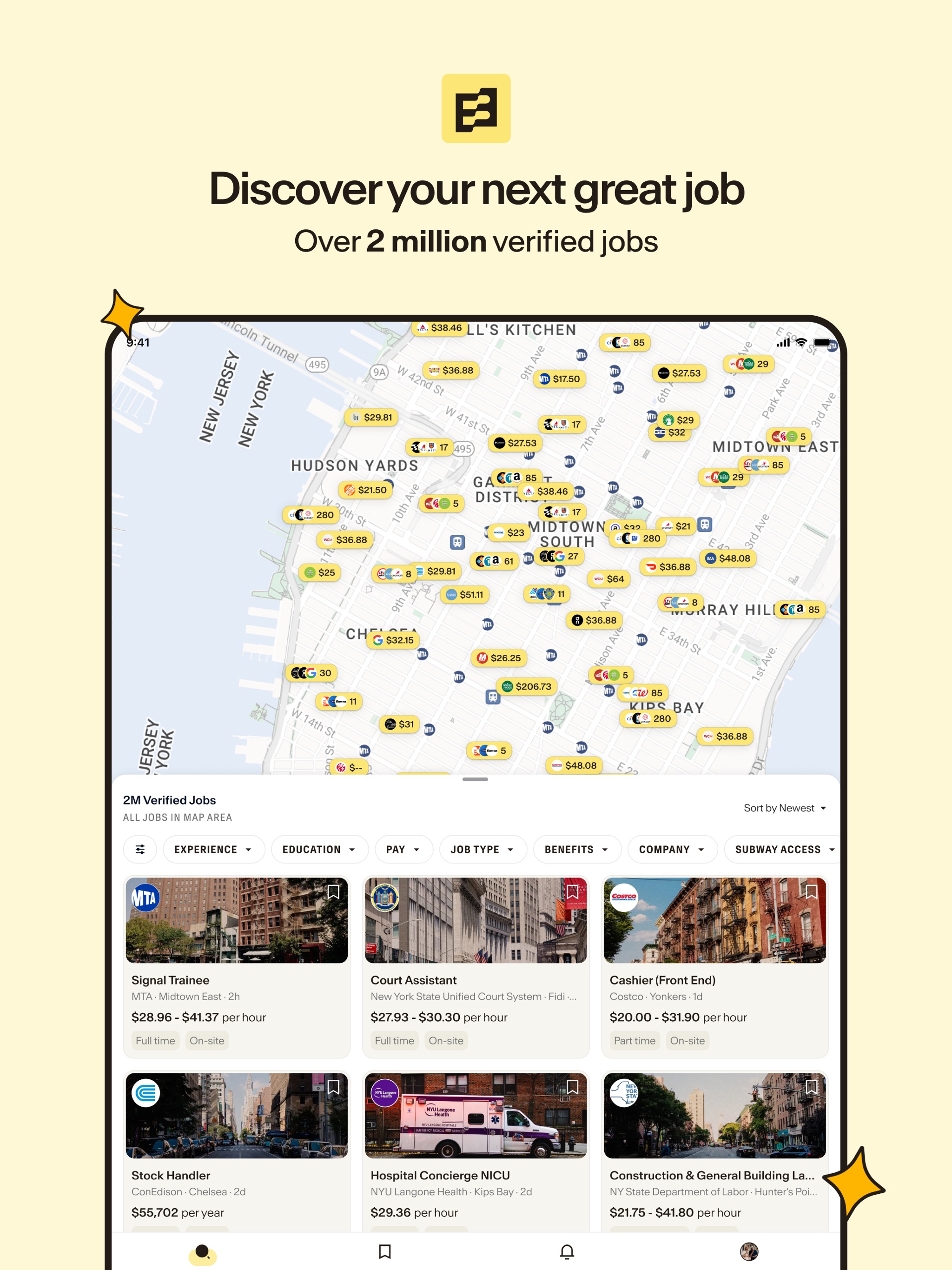 Bandana Job Search iPad screenshot 1