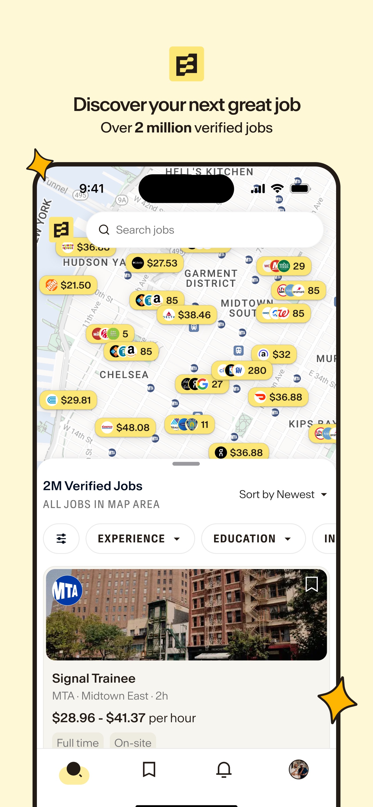 Bandana Job Search iPhone screenshot 1