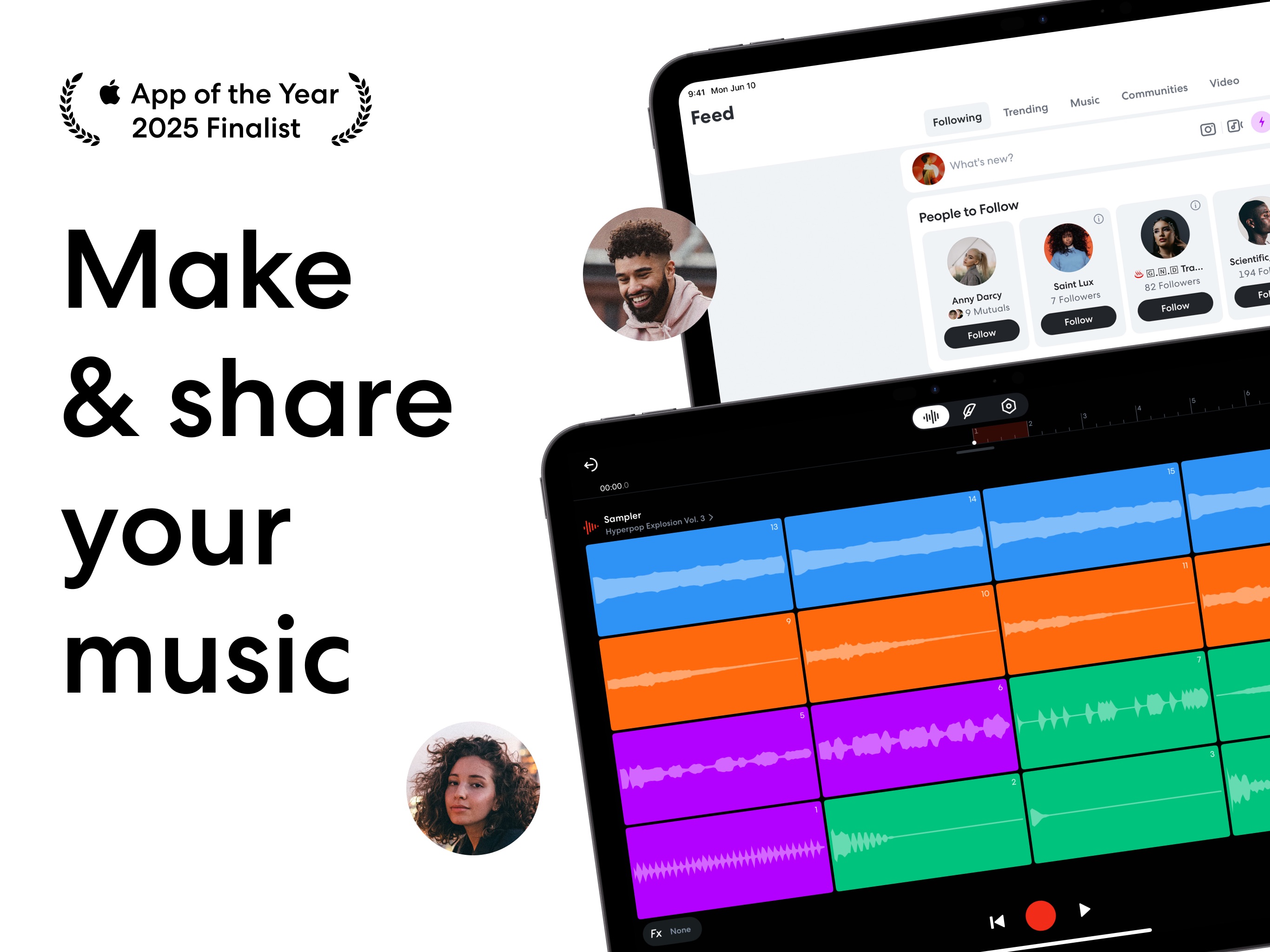 BandLab – Music Maker & Beats iPad screenshot 1
