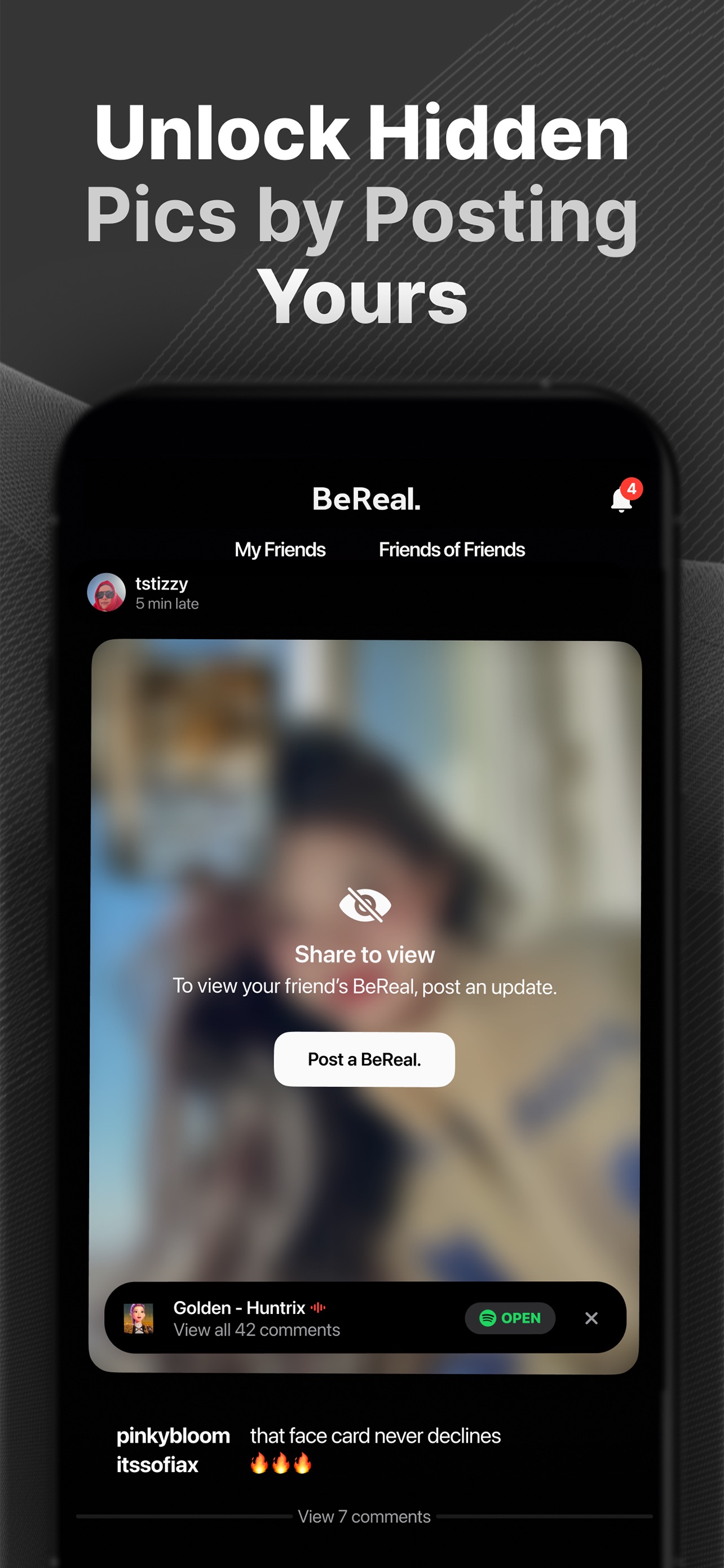 BeReal iPhone screenshot 6