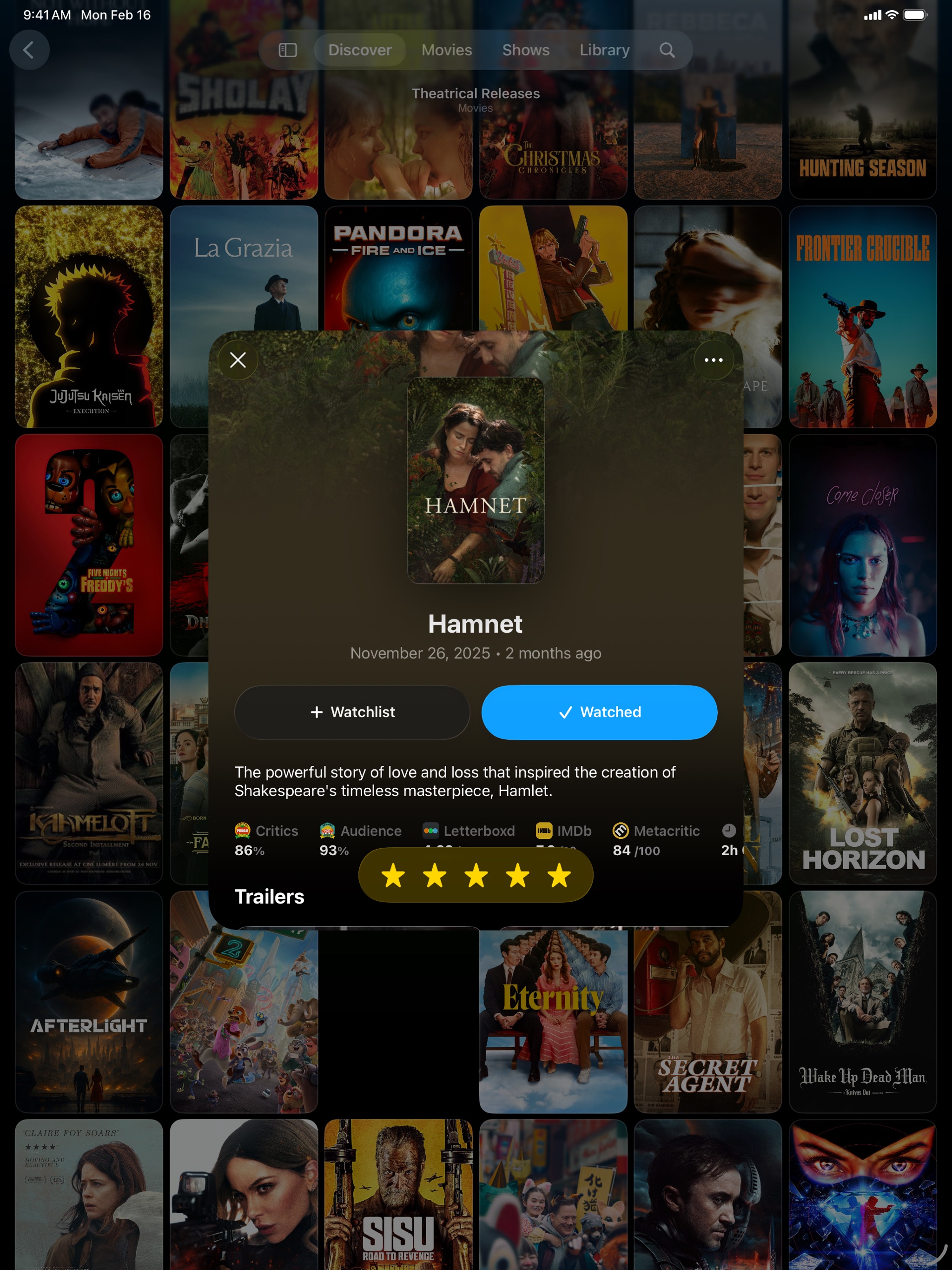 Binge: Movies and Shows iPad screenshot 5