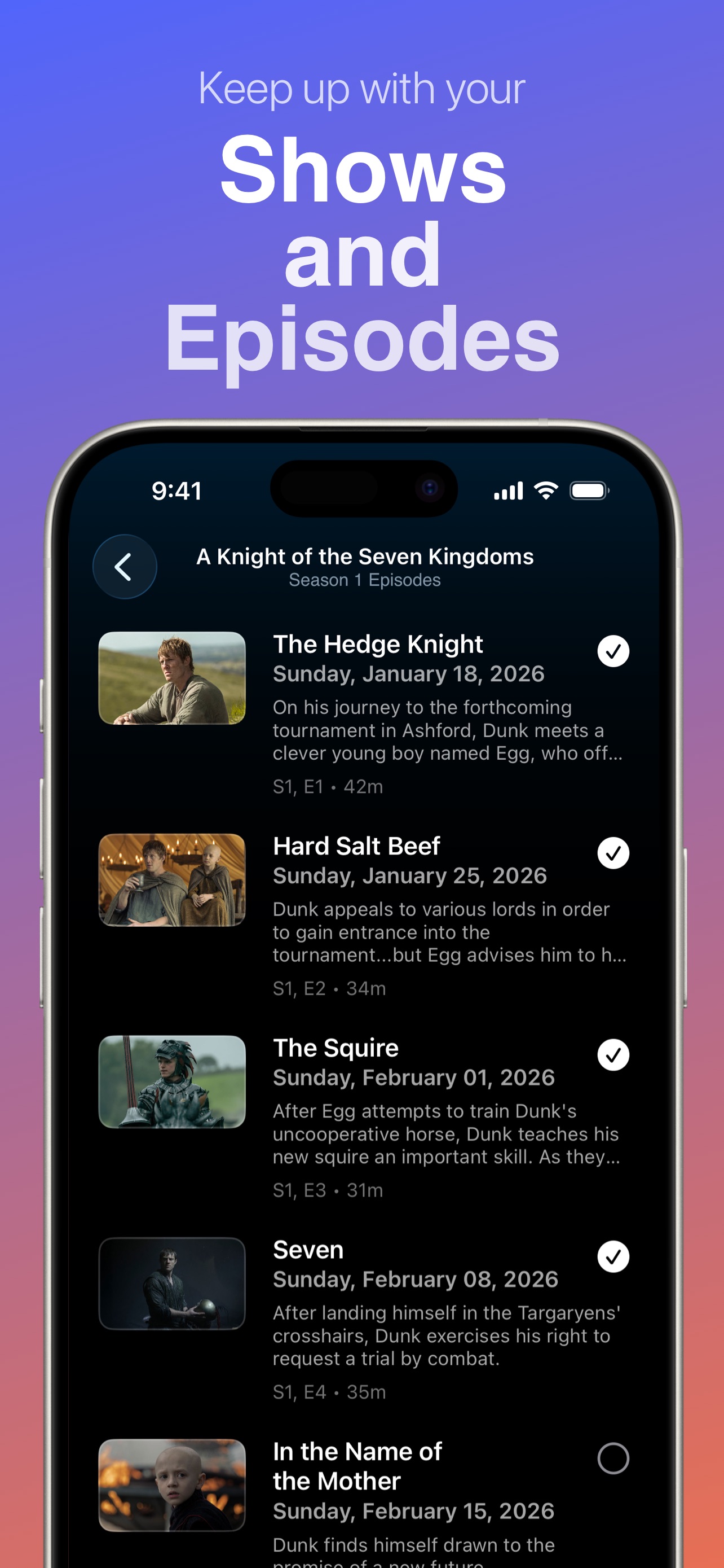 Binge: Movies and Shows iPhone screenshot 6