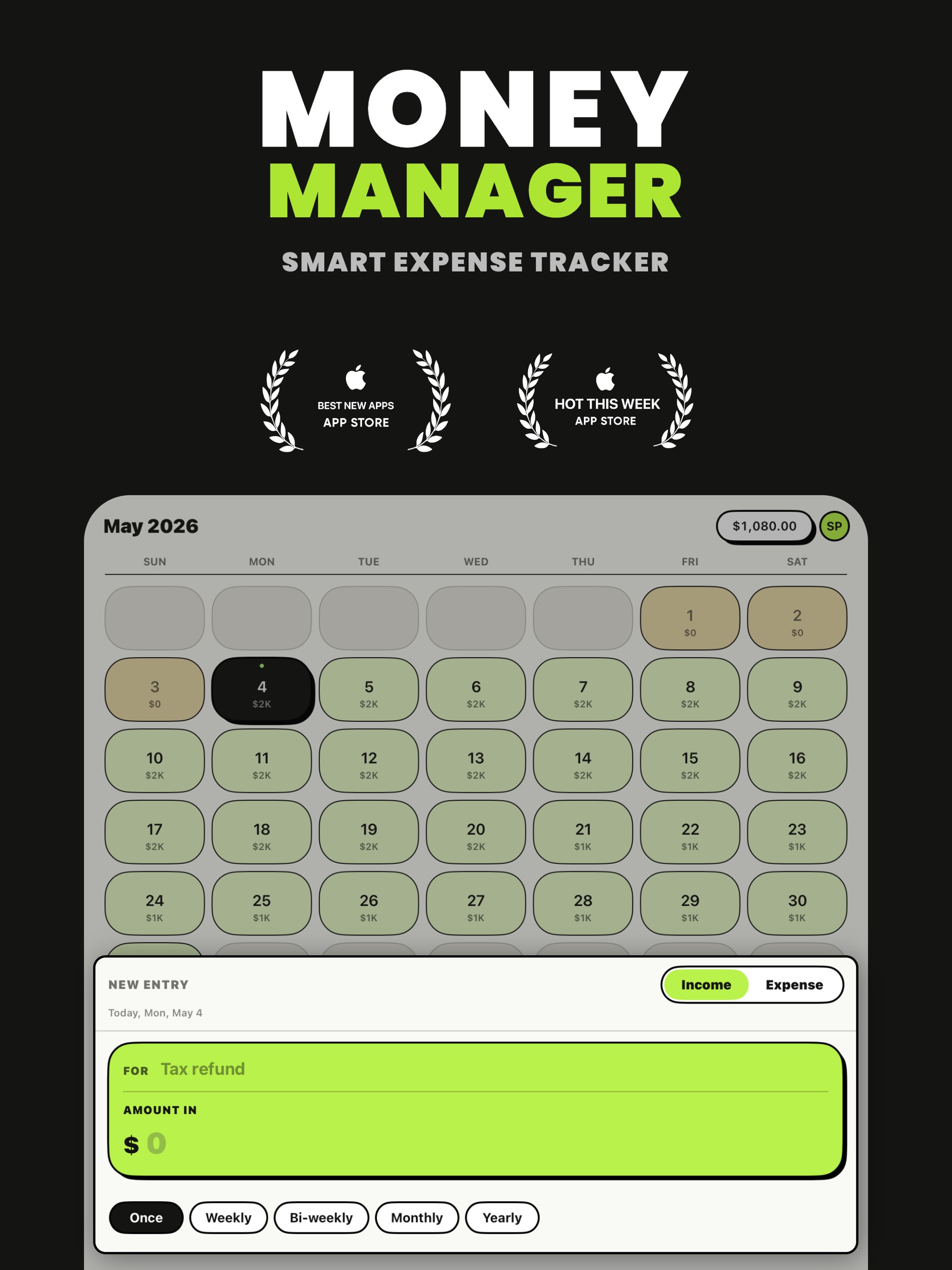 Budget Planner: Spency iPad screenshot 1