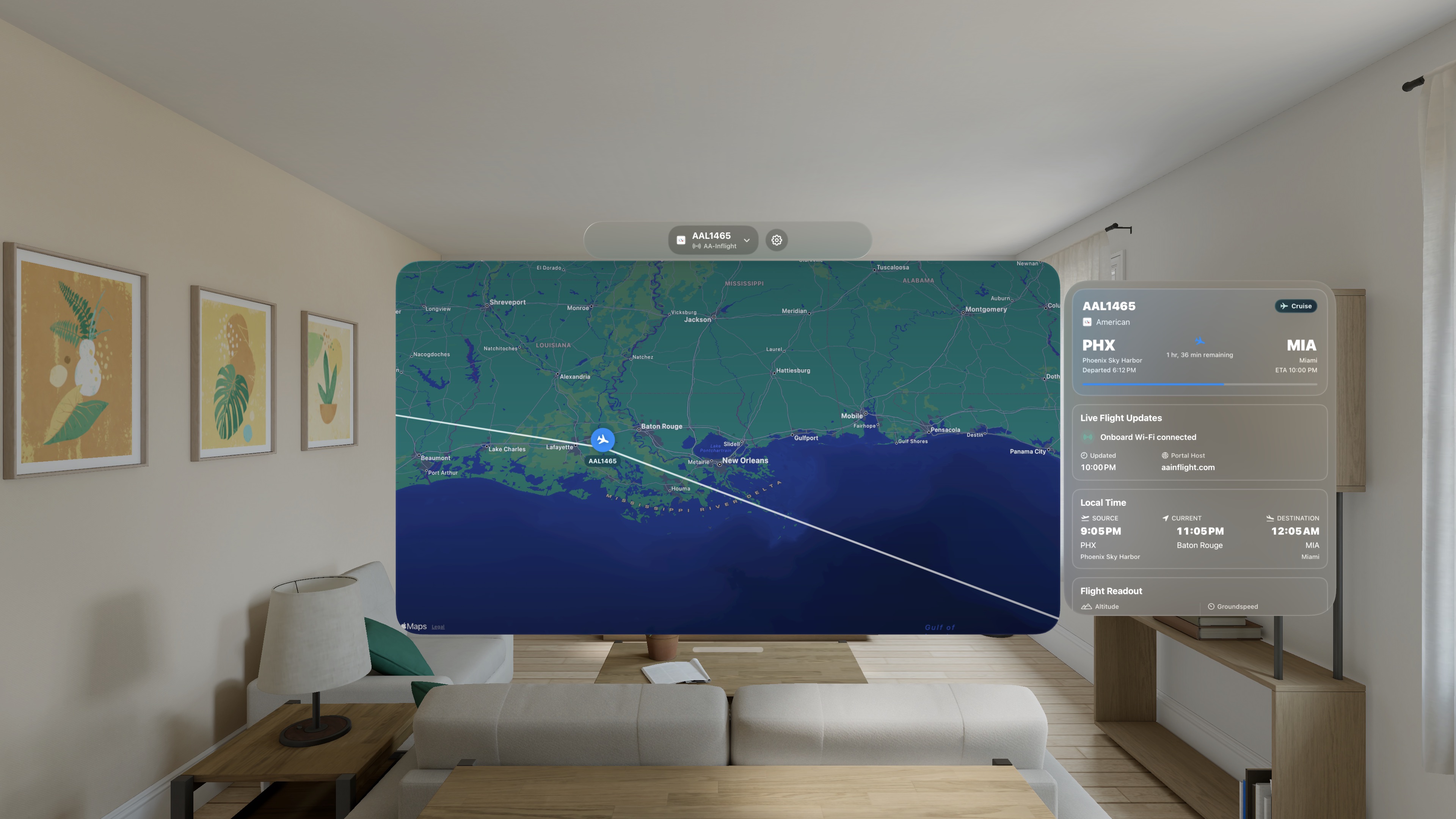 CabinLink Apple Vision screenshot 1