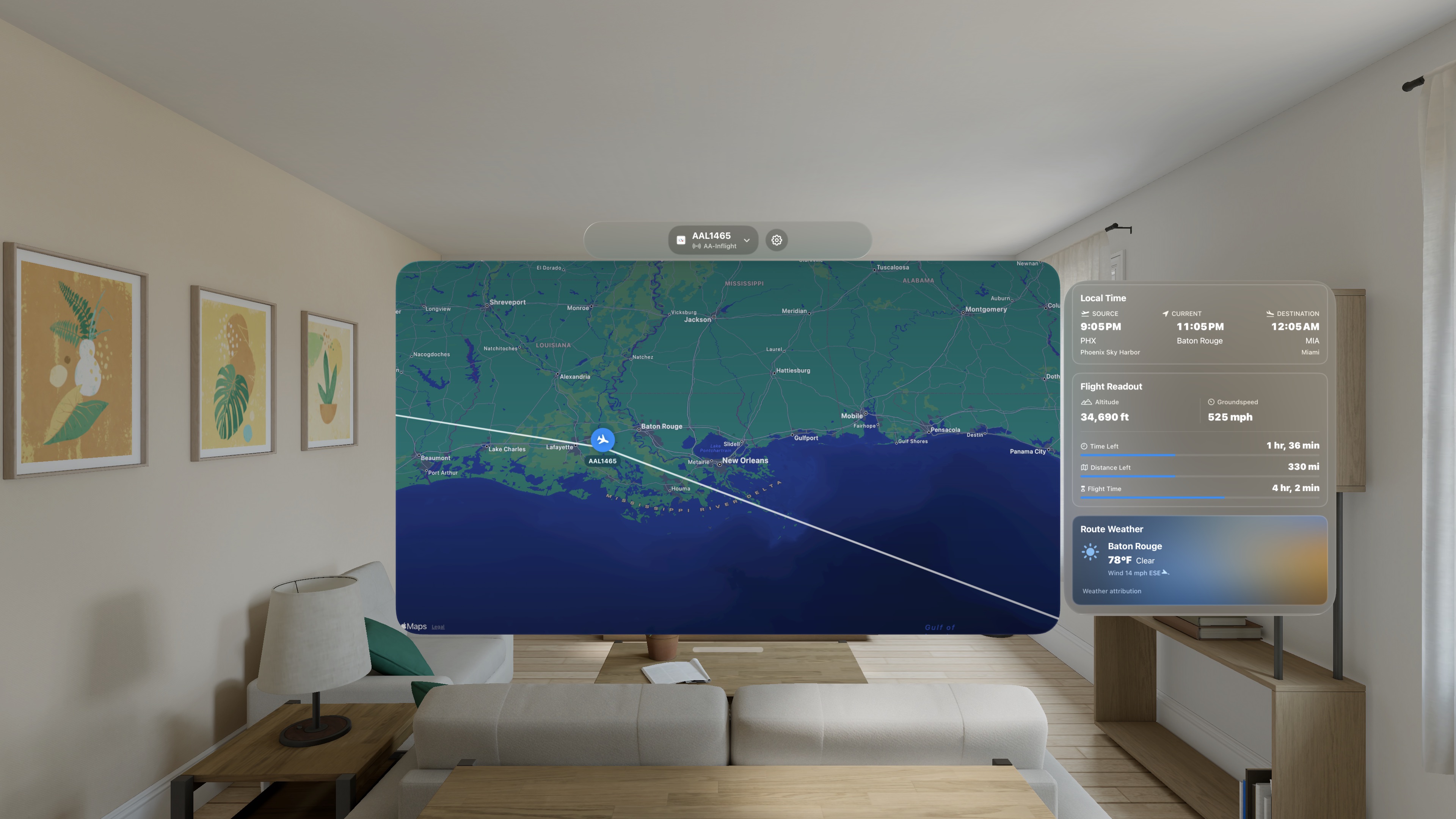 CabinLink Apple Vision screenshot 2