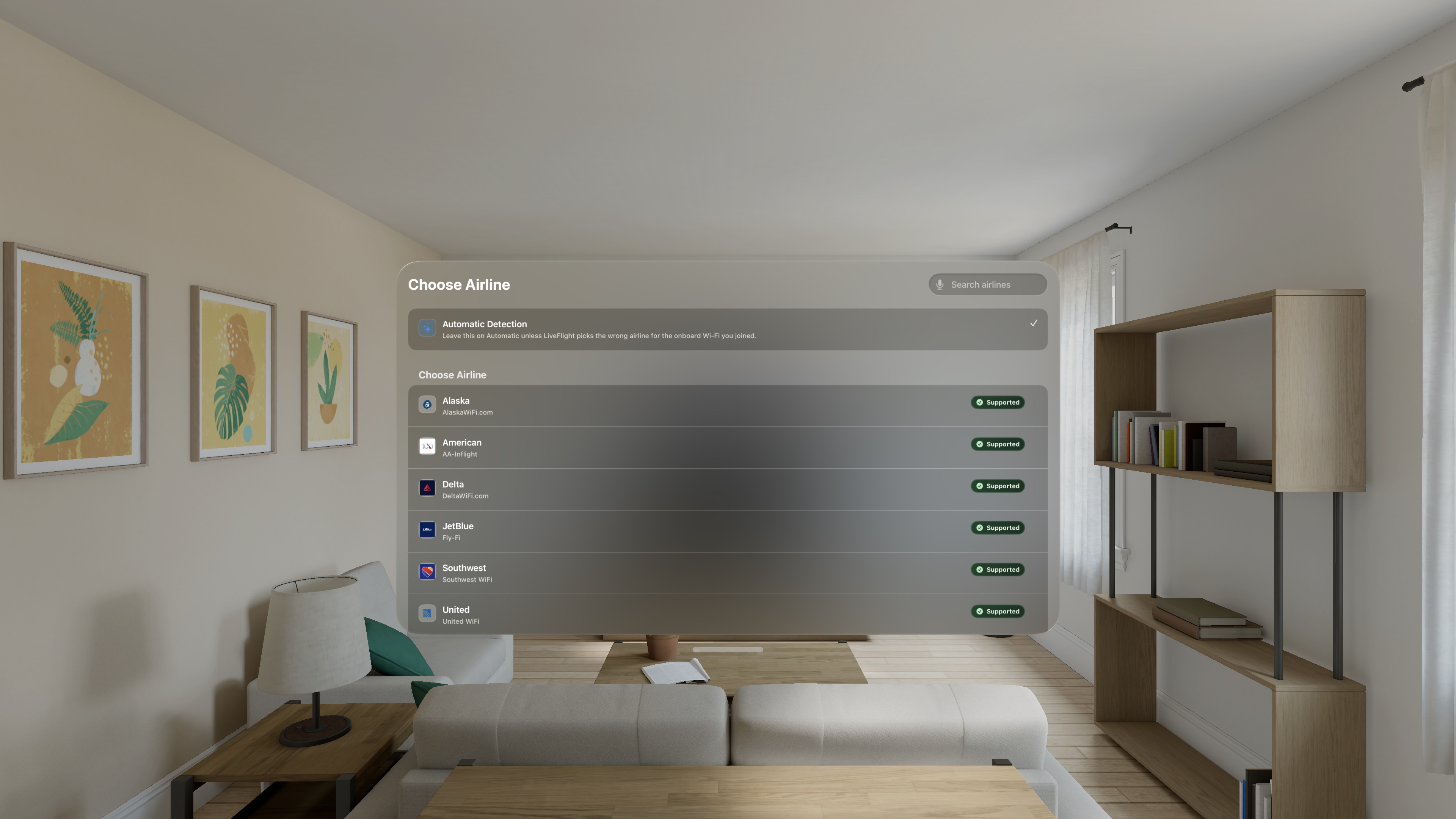 CabinLink Apple Vision screenshot 4