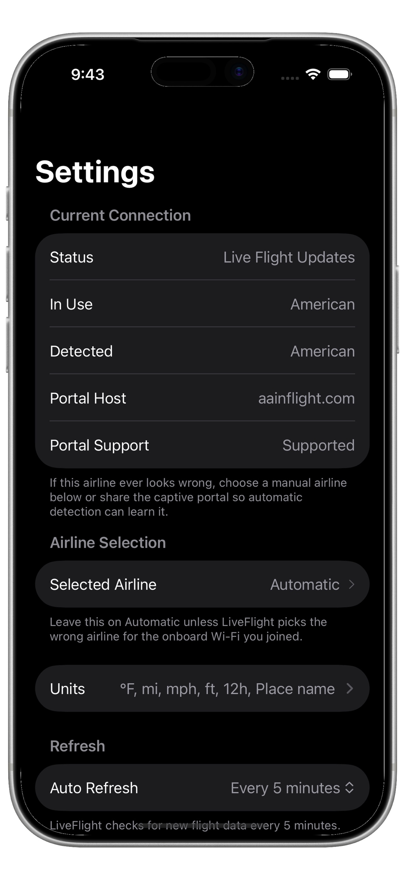 CabinLink iPhone screenshot 3