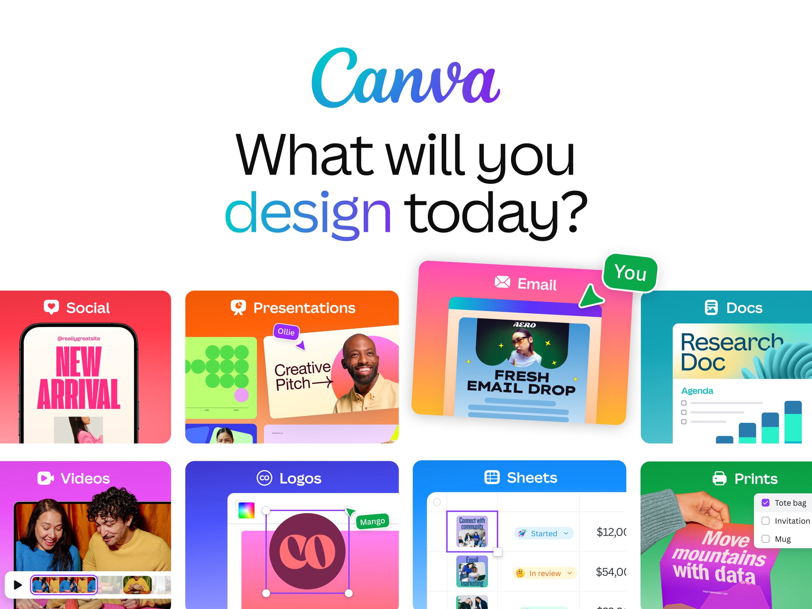 Canva: AI Video & Photo Editor iPad screenshot 1