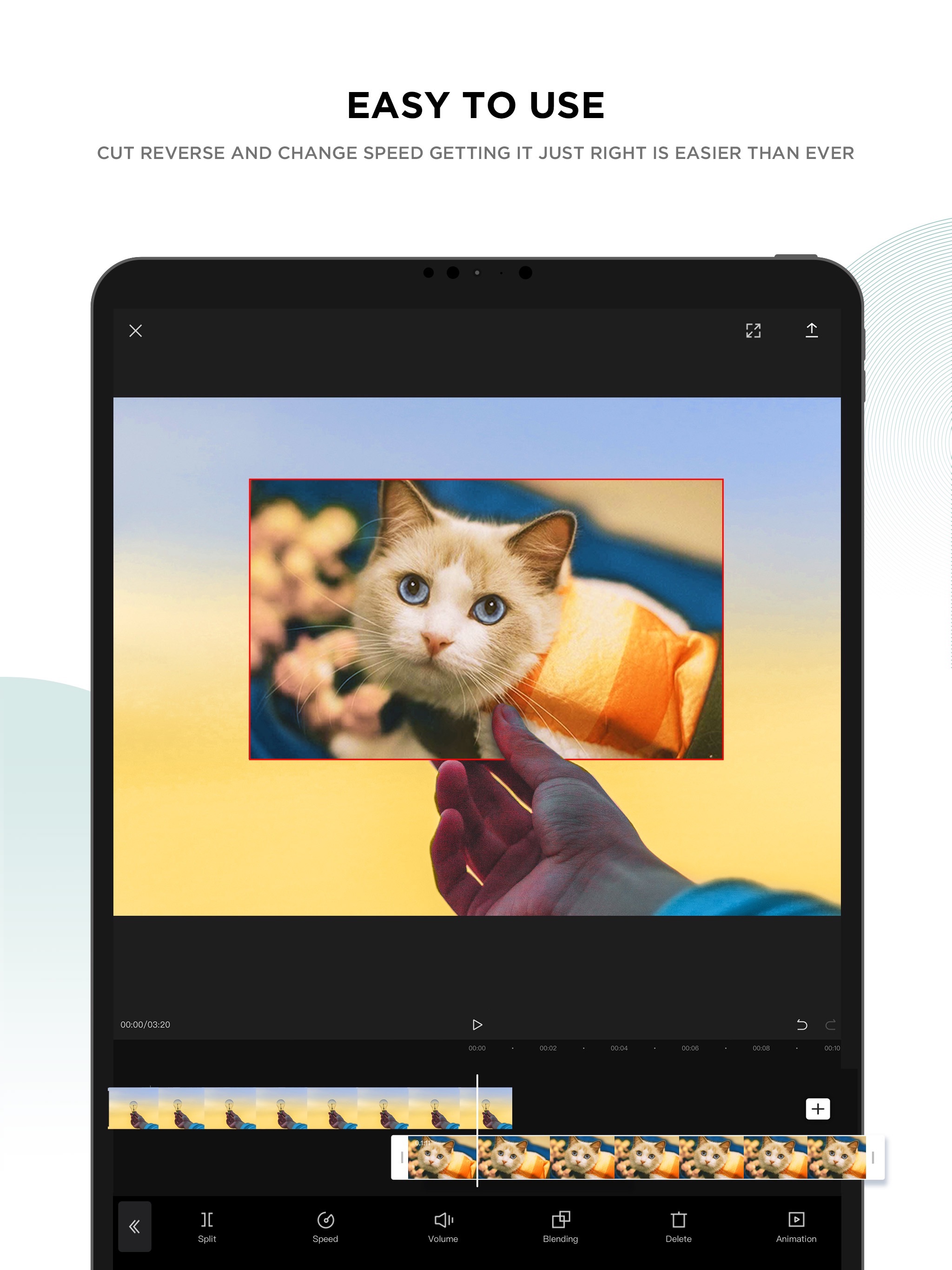 CapCut iPad screenshot 2