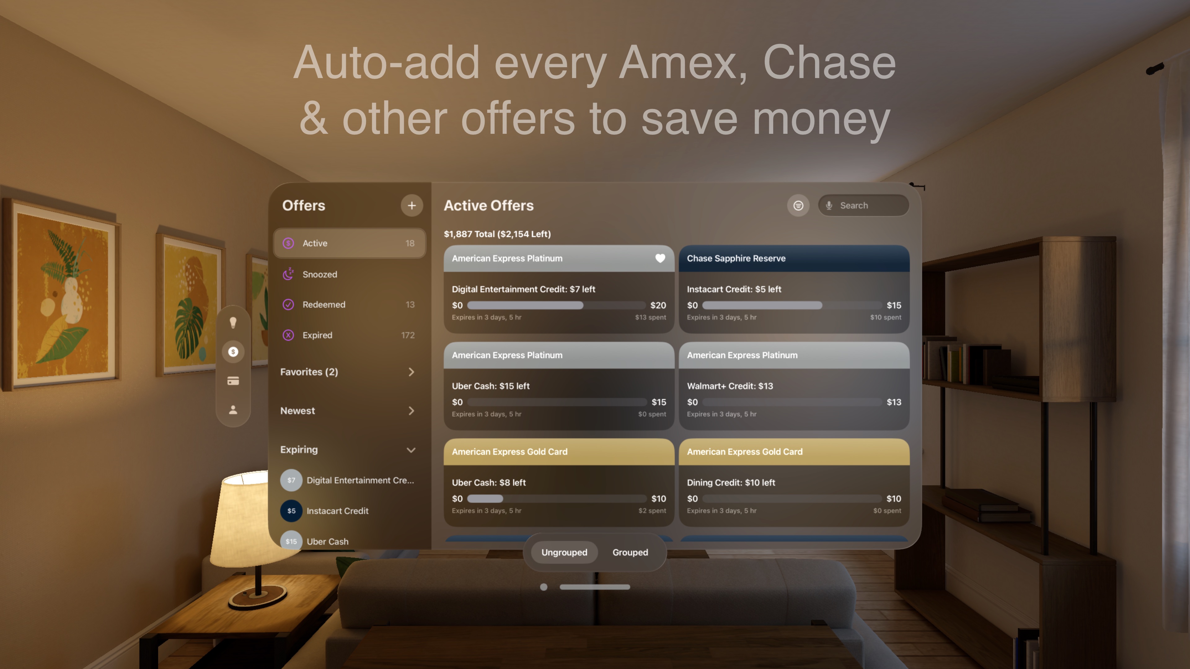 CardPointers for Credit Cards Apple Vision screenshot 3