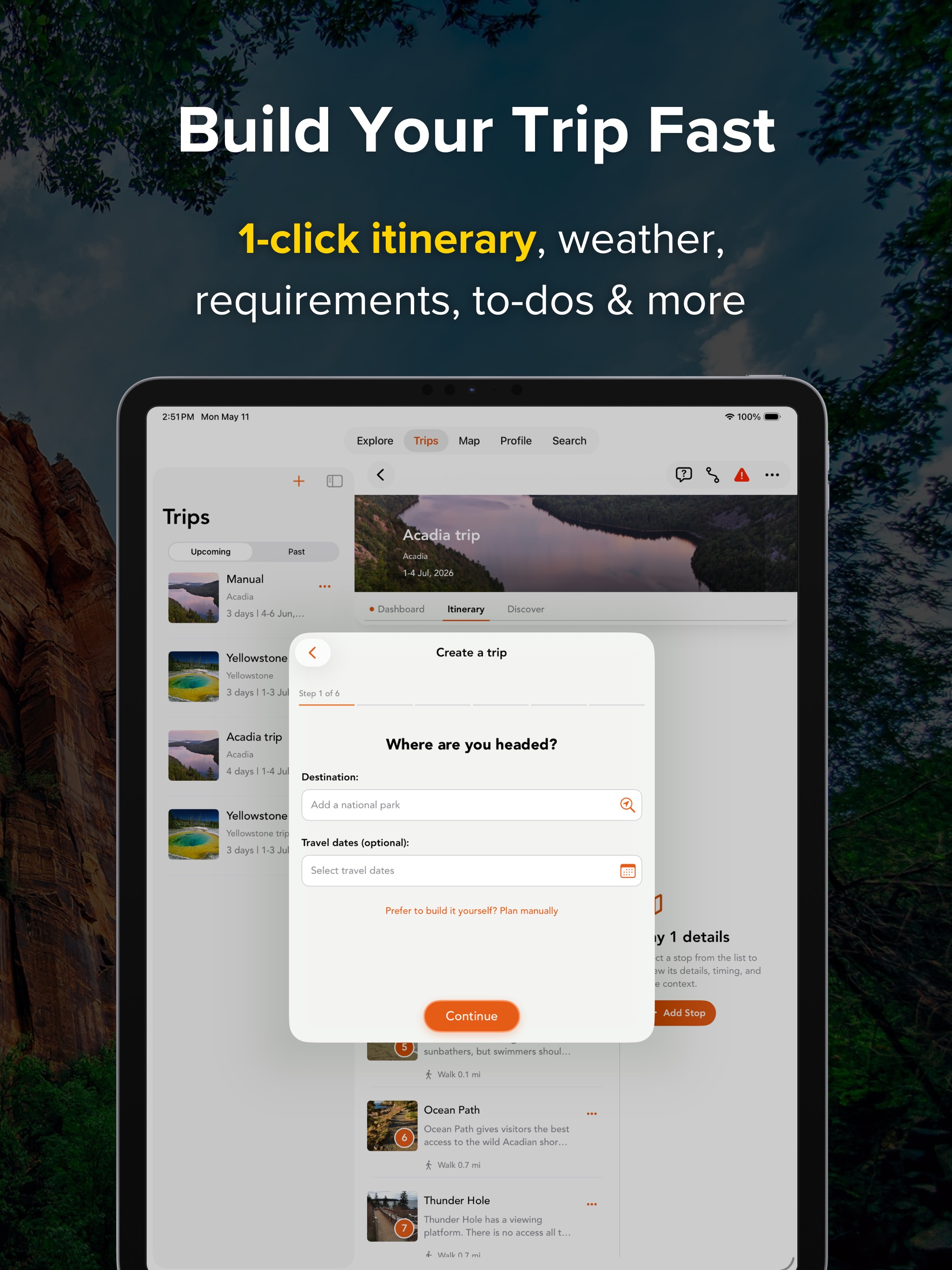 Chimani: National Parks iPad screenshot 2