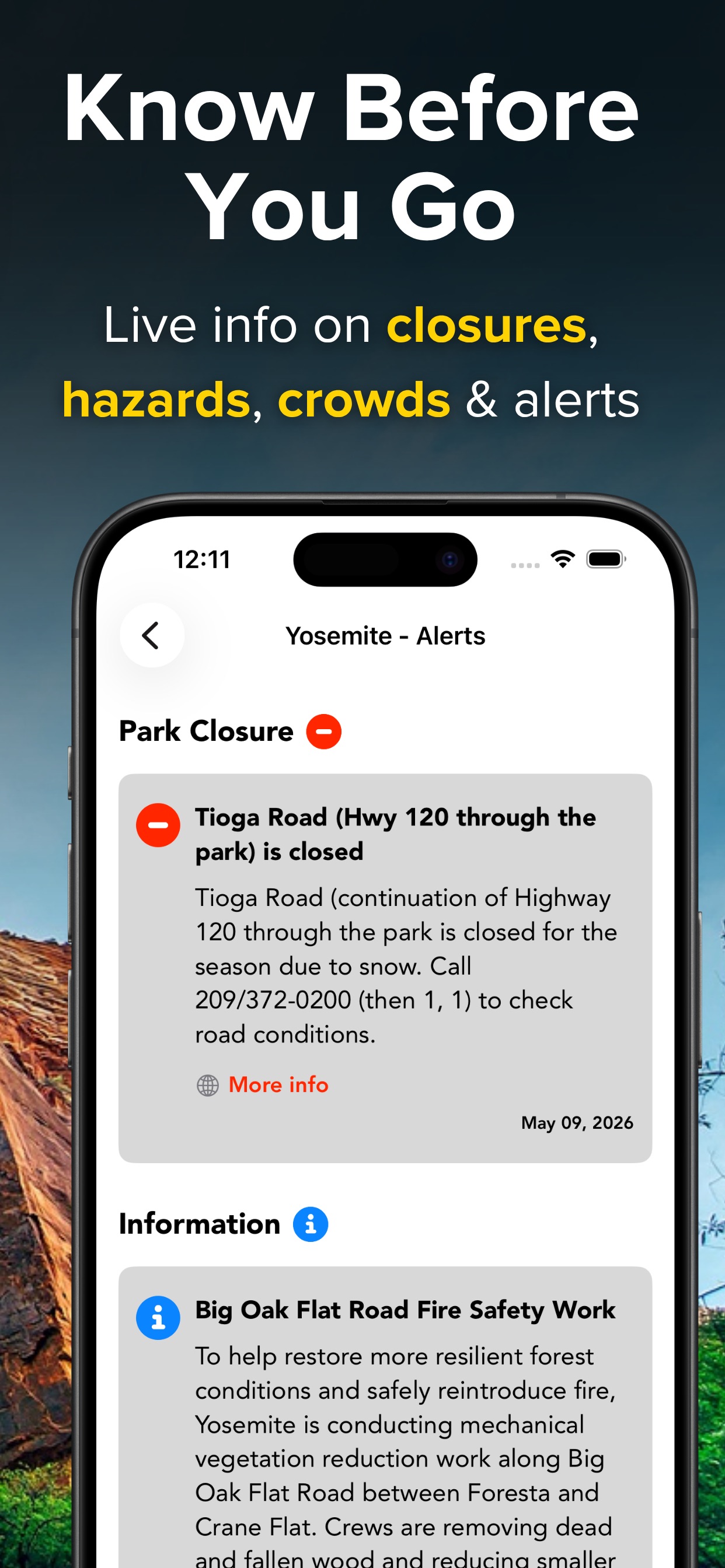Chimani: National Parks iPhone screenshot 4