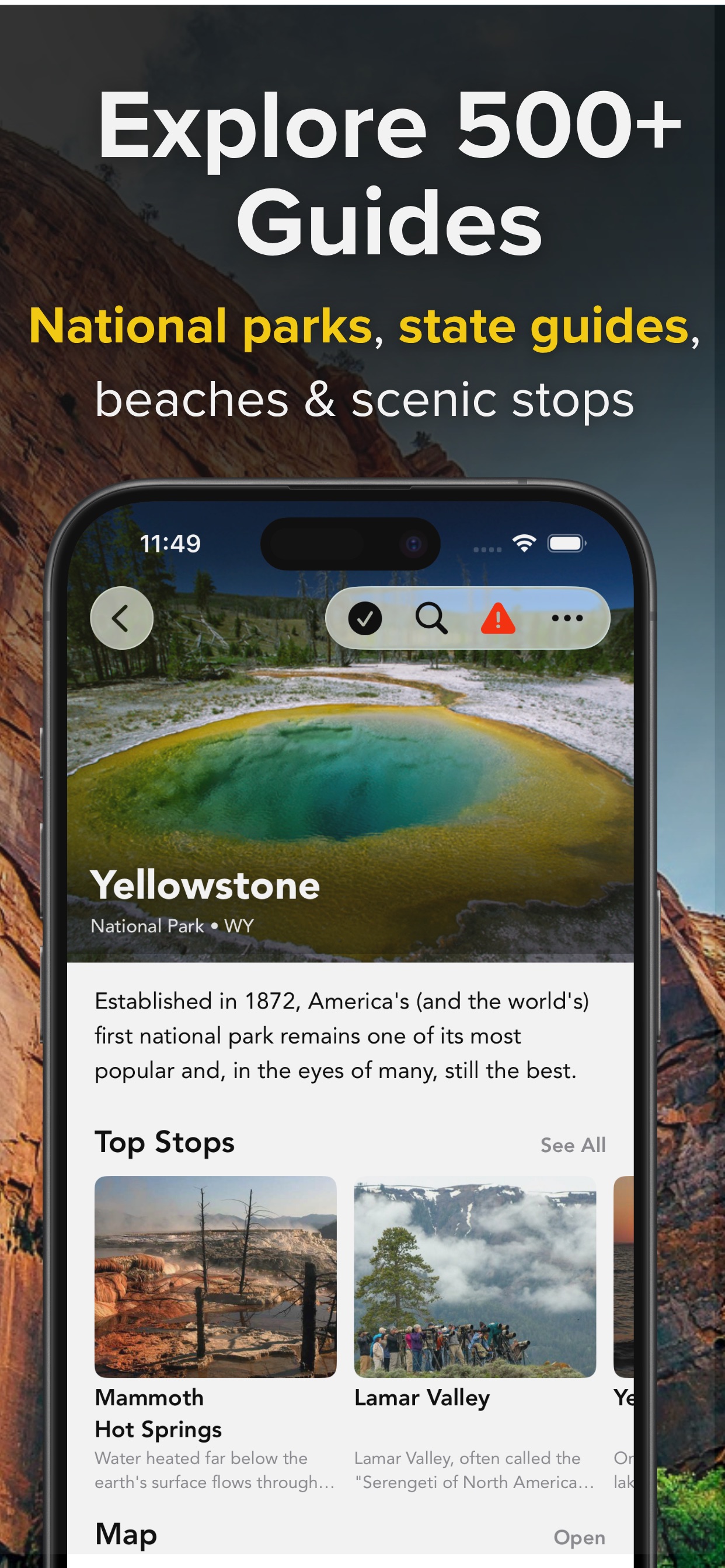Chimani: National Parks iPhone screenshot 6