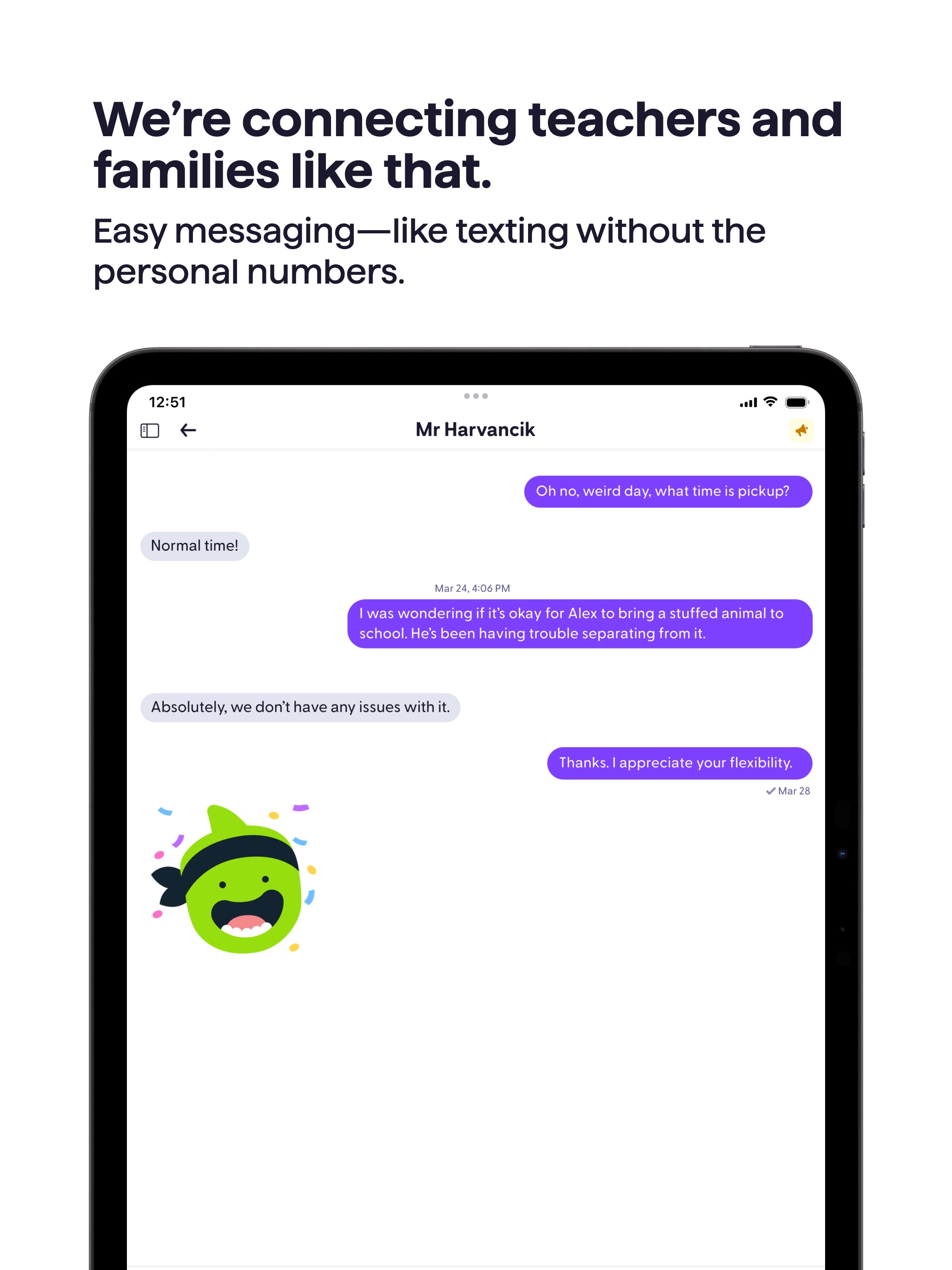 ClassDojo iPad screenshot 2