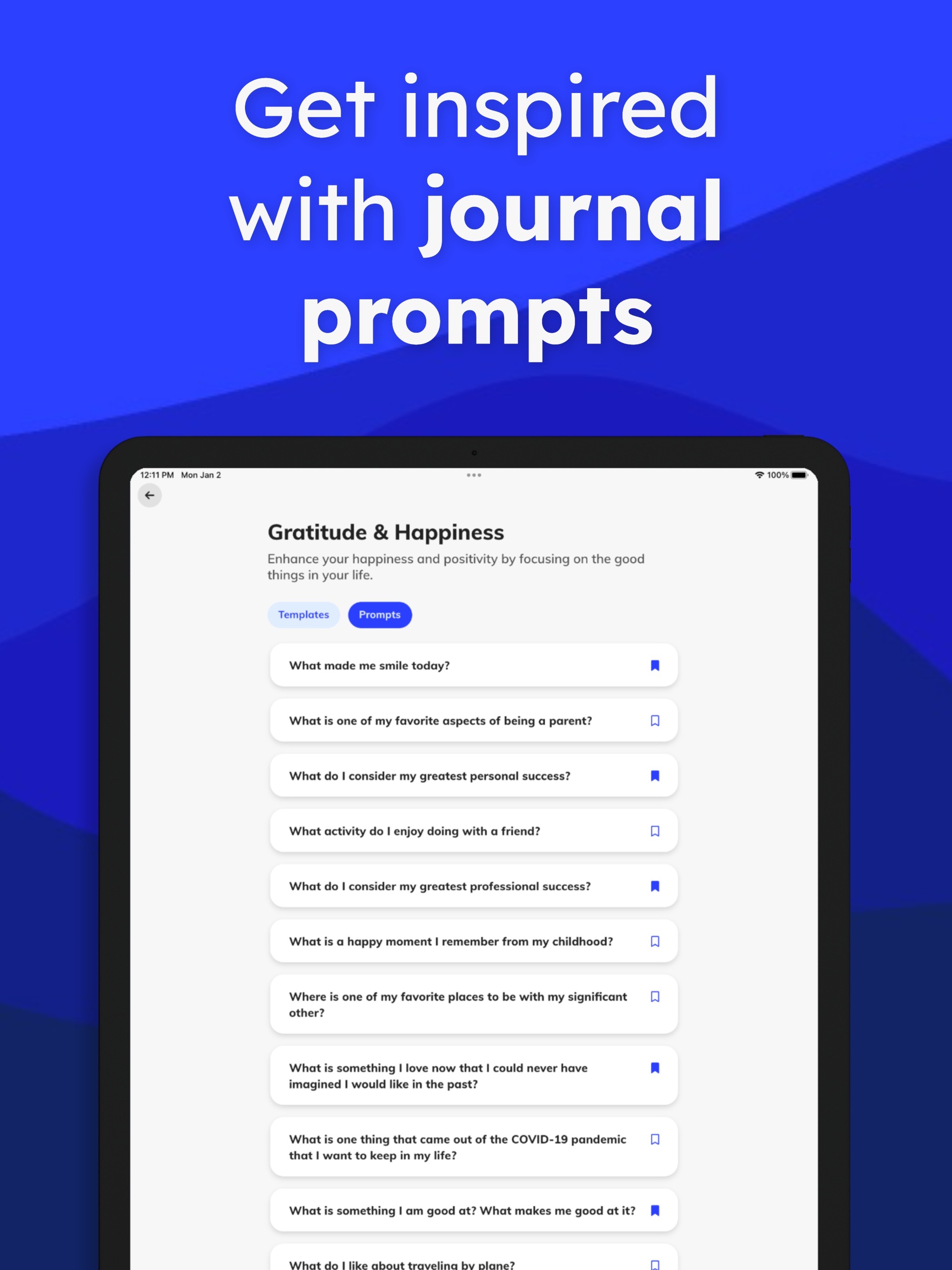 Clearful - Journal & Diary iPad screenshot 5