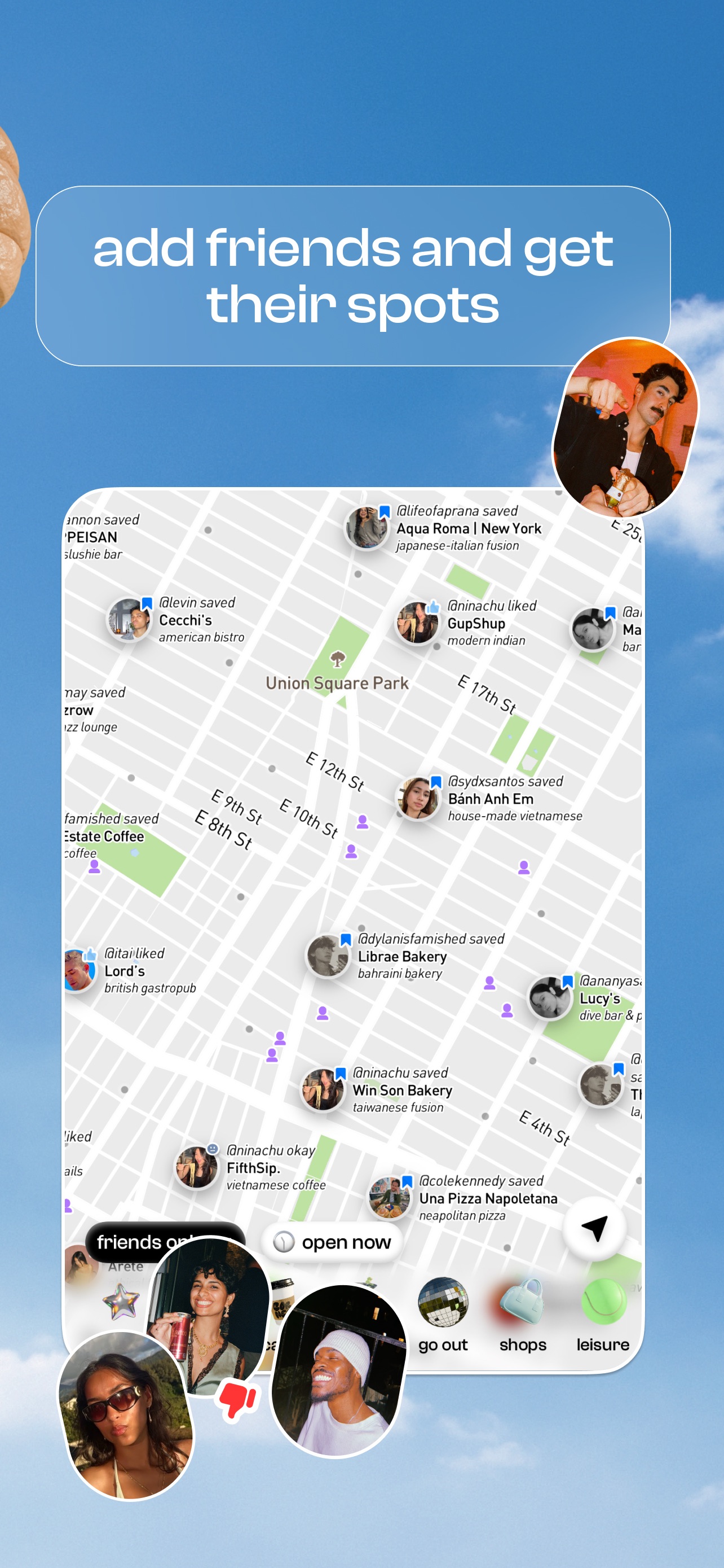 corner: curate & share places iPhone screenshot 3