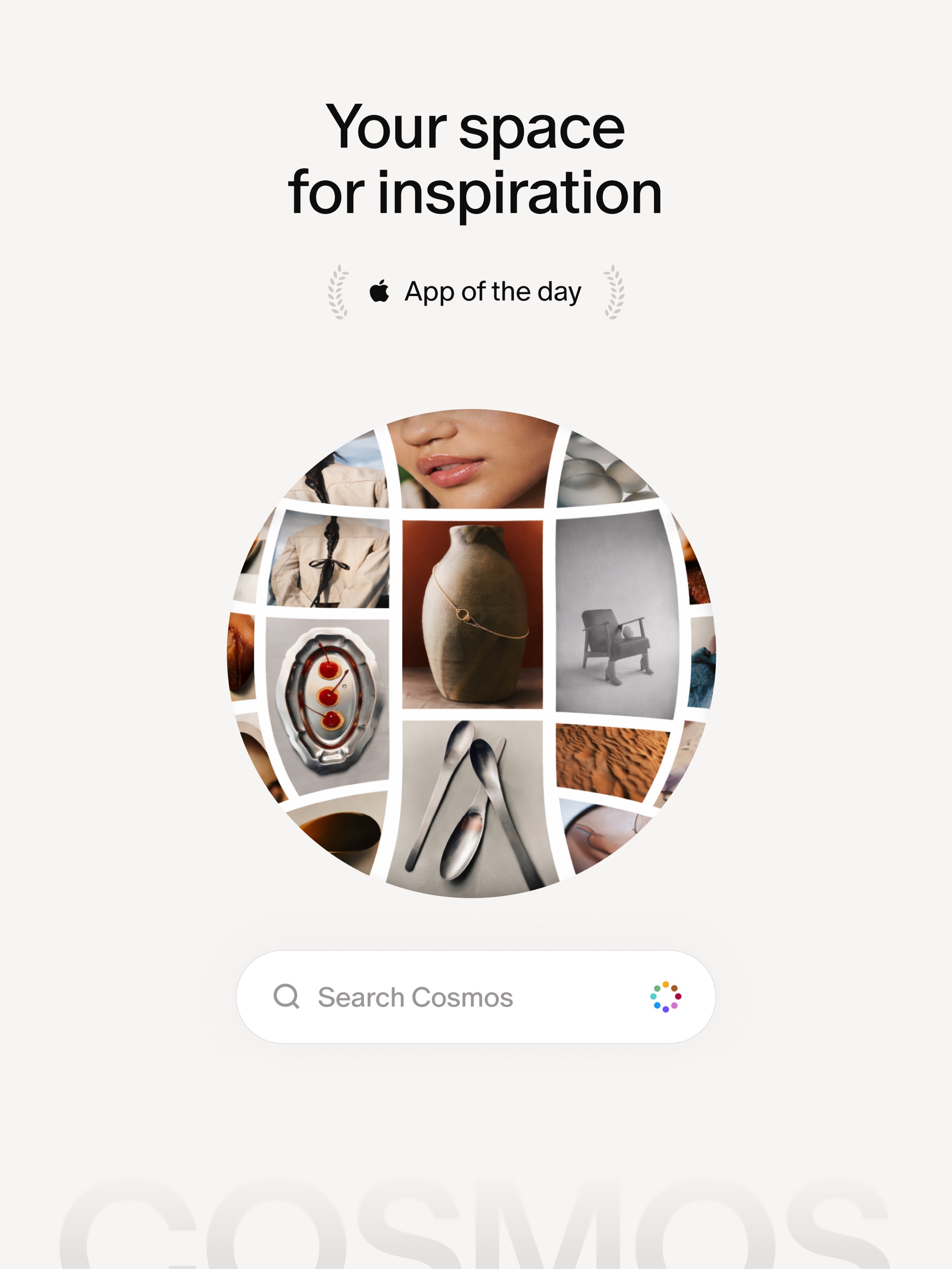 Cosmos iPad screenshot 1