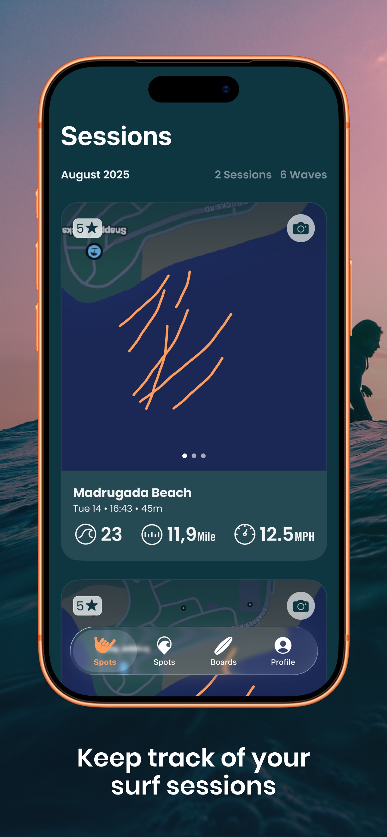 Dawn Patrol iPhone screenshot 2