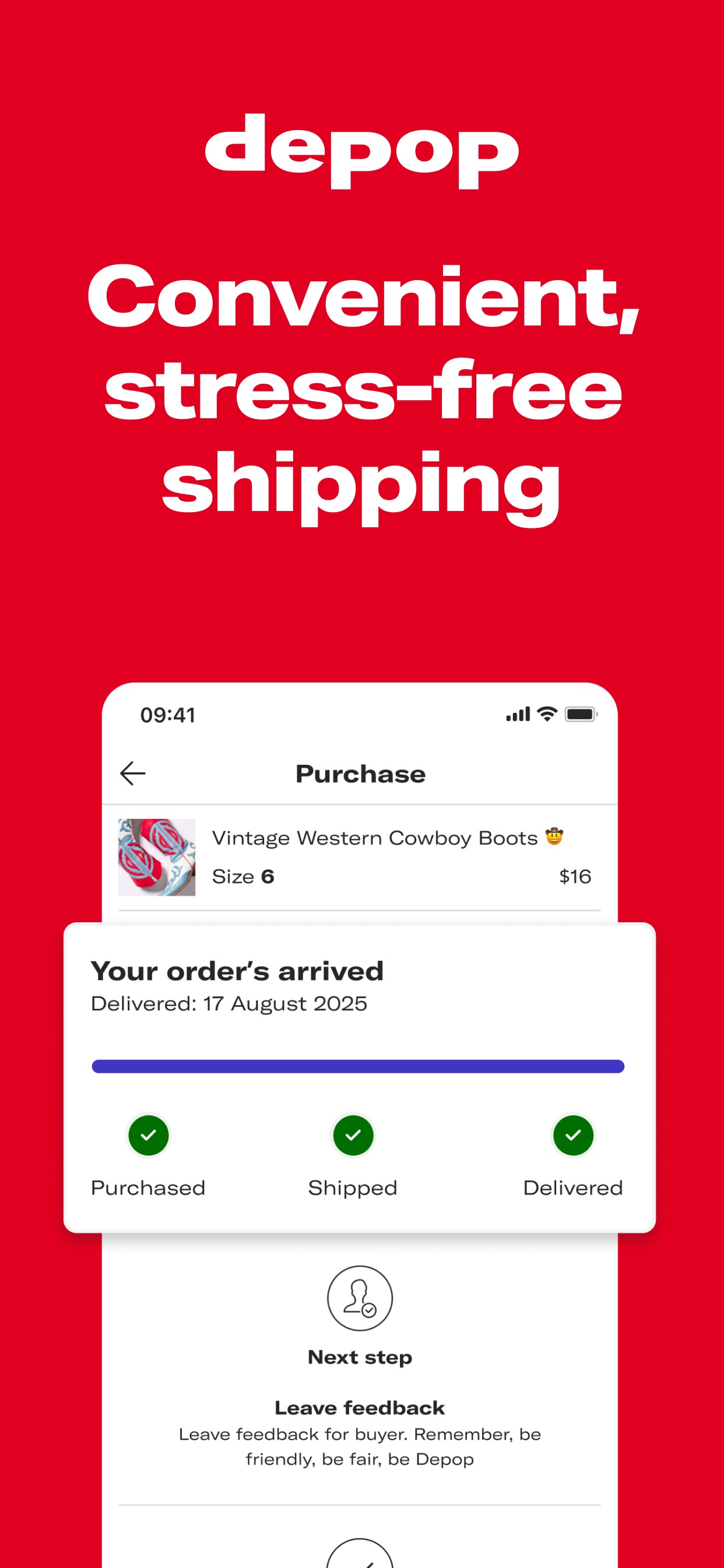Depop iPhone screenshot 3