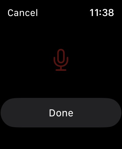 Diarly Apple Watch screenshot 2