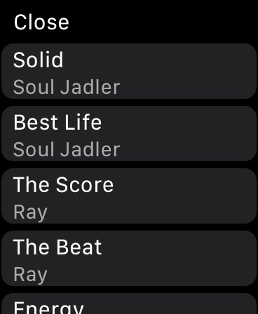 djay Apple Watch screenshot 3