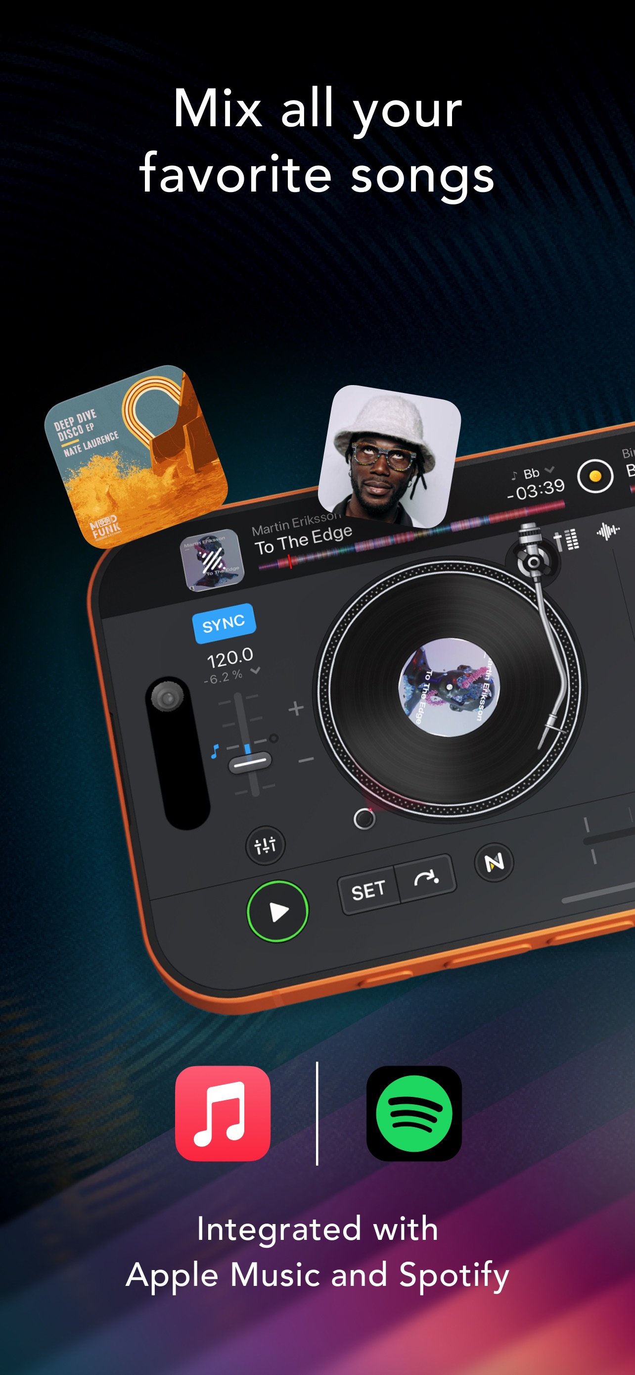 djay iPhone screenshot 2