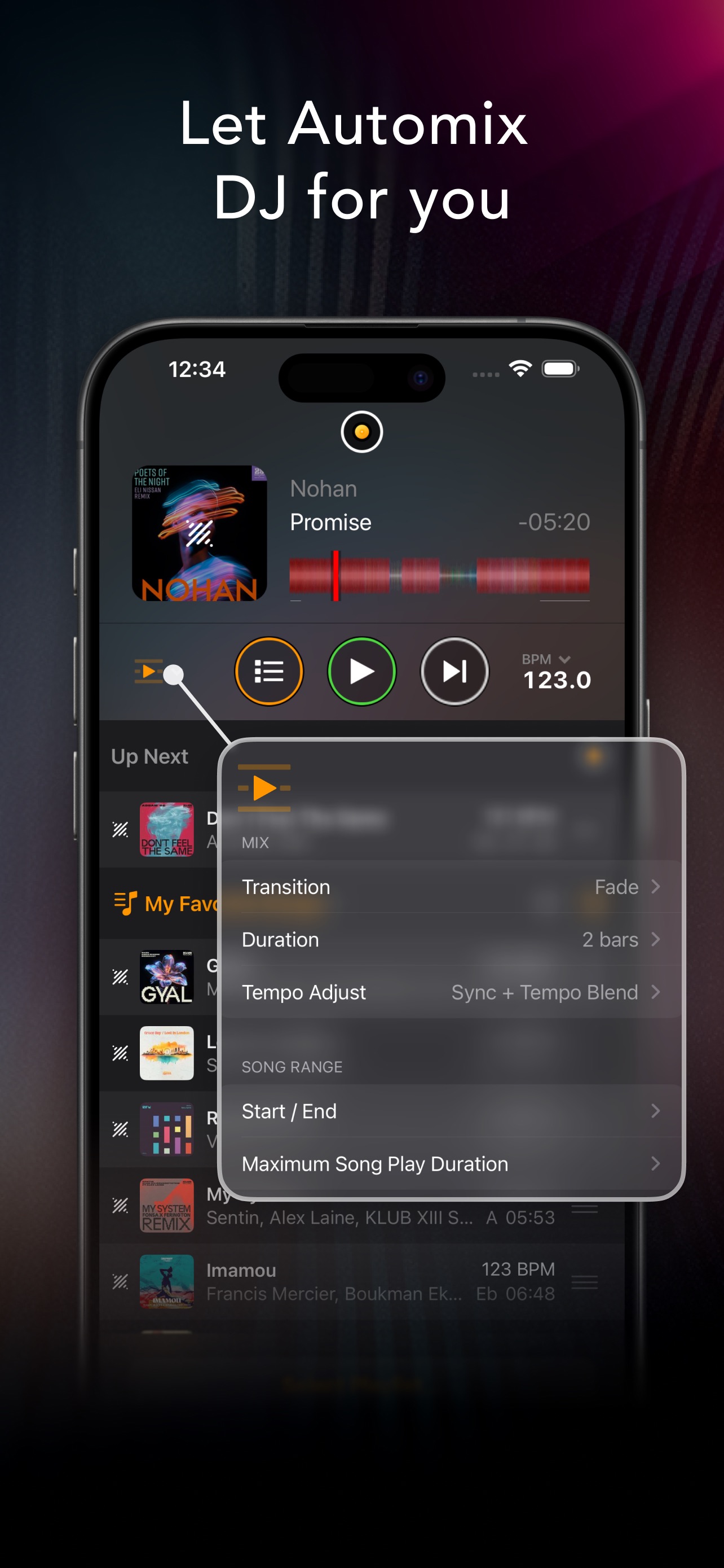 djay iPhone screenshot 5