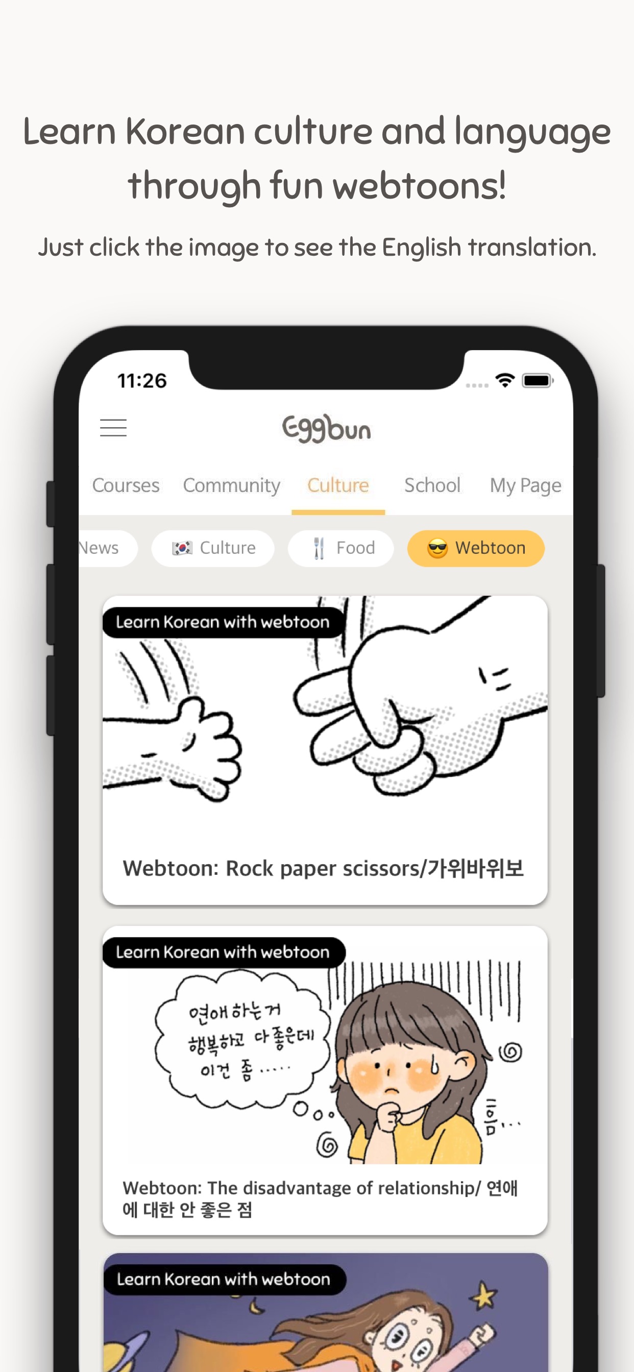 Eggbun: Learn Korean Fun iPhone screenshot 5