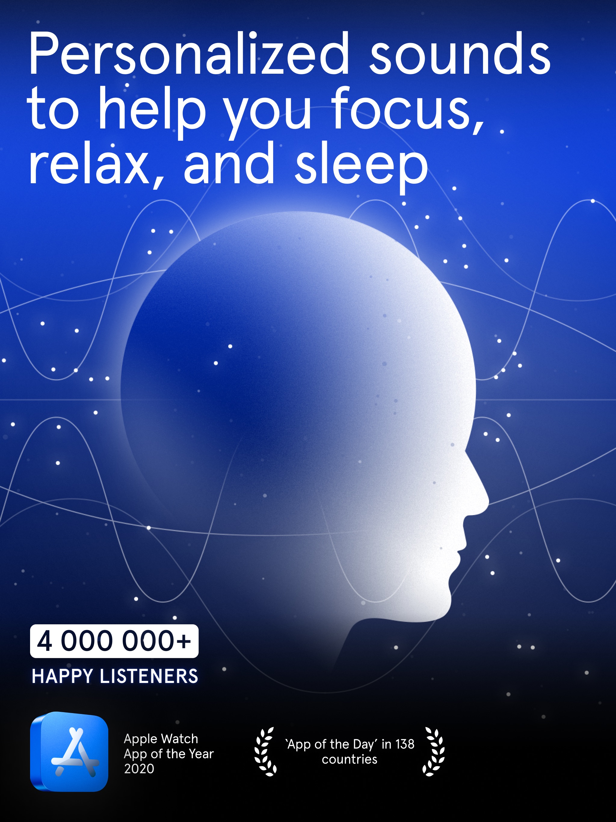 Endel: Focus & Sleep Sounds iPad screenshot 1