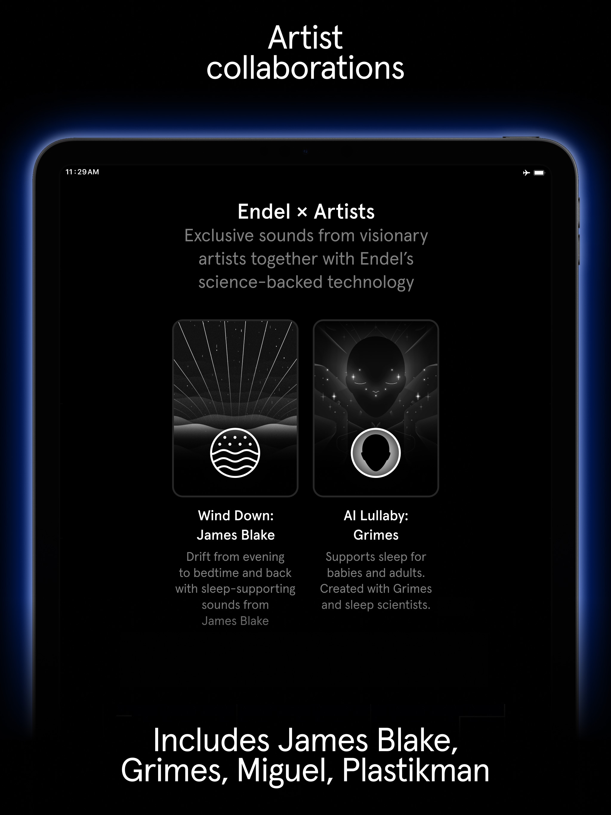 Endel: Focus & Sleep Sounds iPad screenshot 5