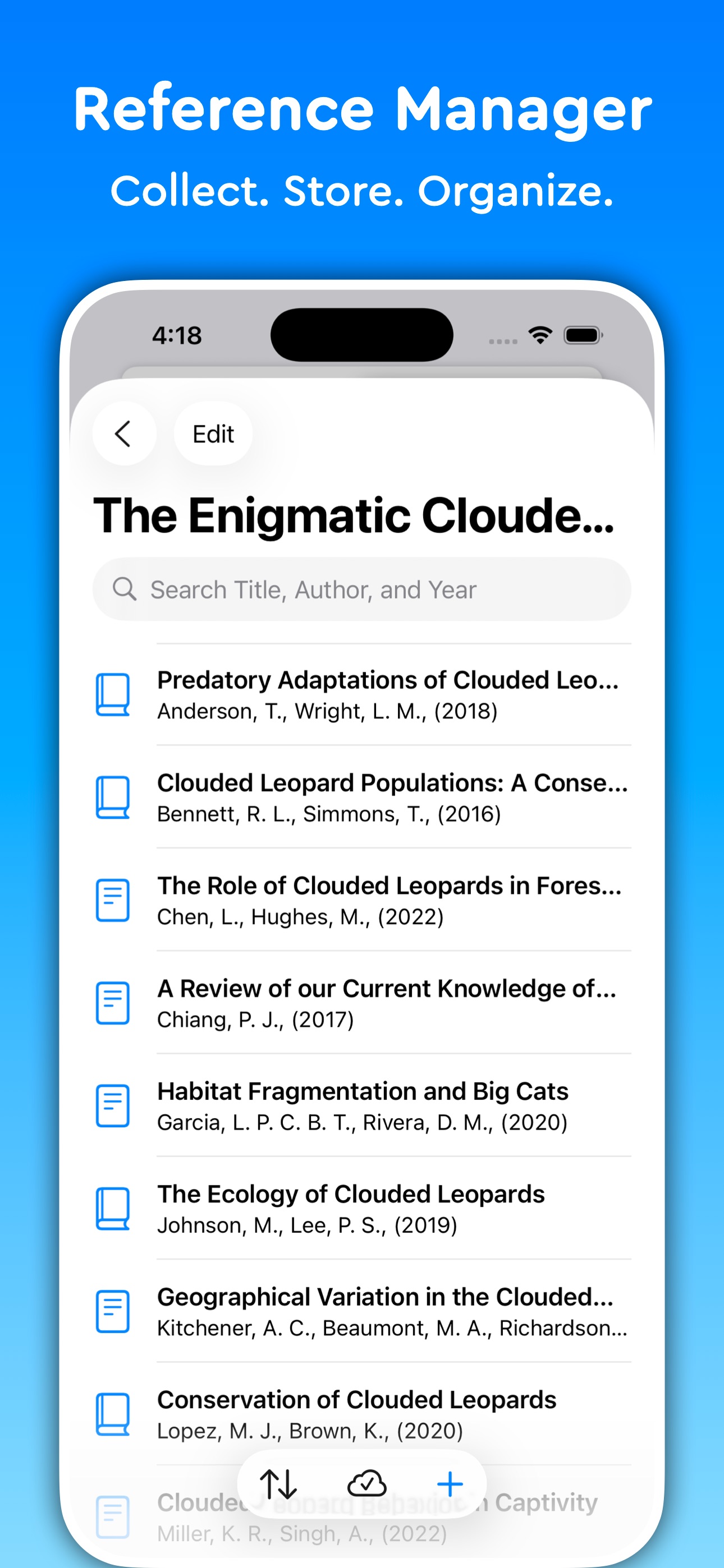 Essayist: Academic Writing App iPhone screenshot 4