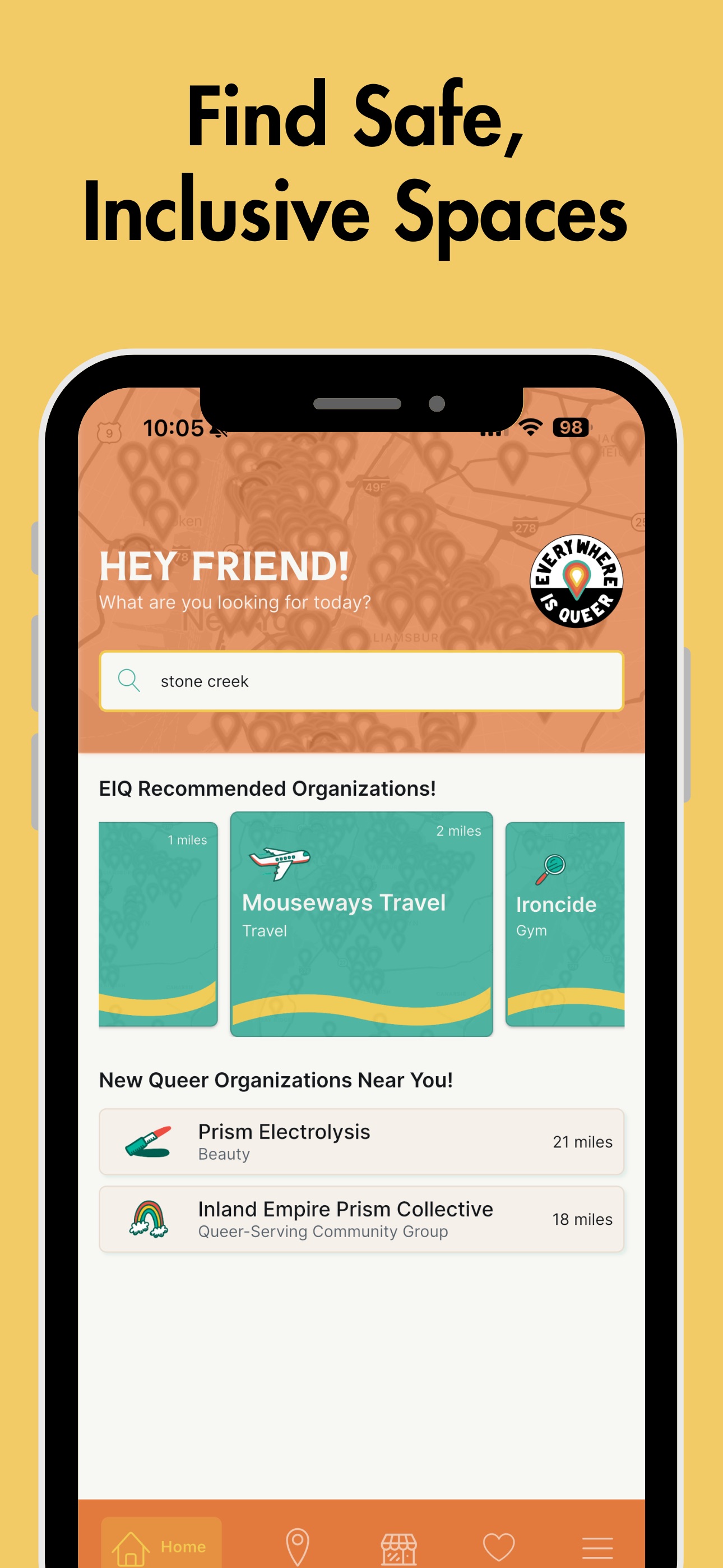 Everywhere Is Queer iPhone screenshot 1