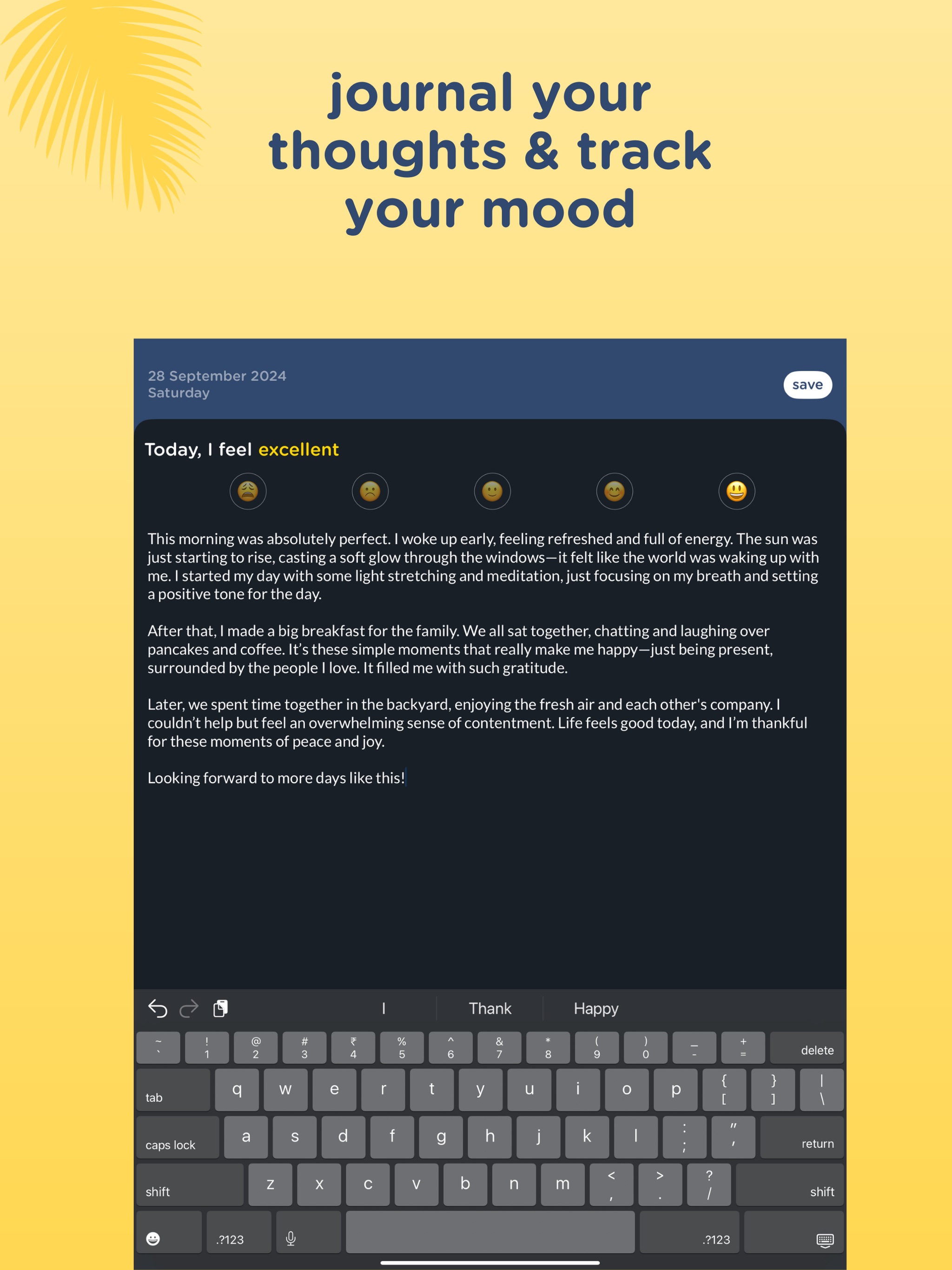 Evolve: Self-Care & ADHD Coach iPad screenshot 5