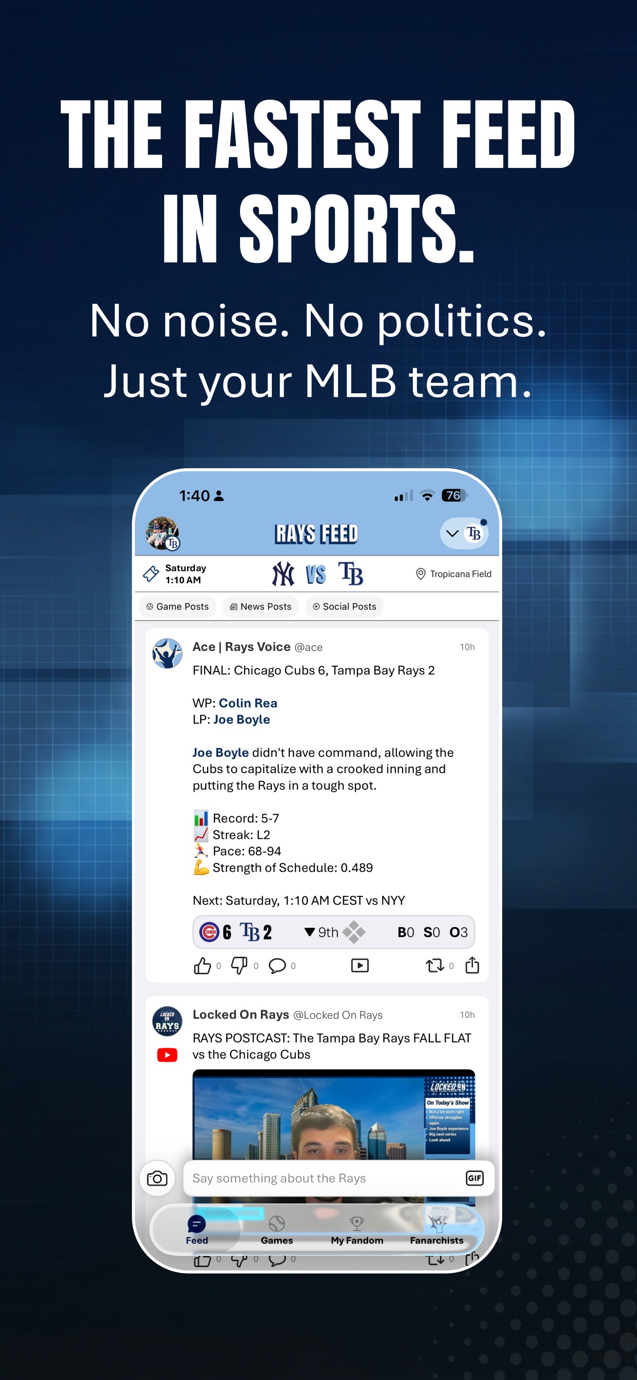 Fanarchy: Follow Your MLB Team iPhone screenshot 5