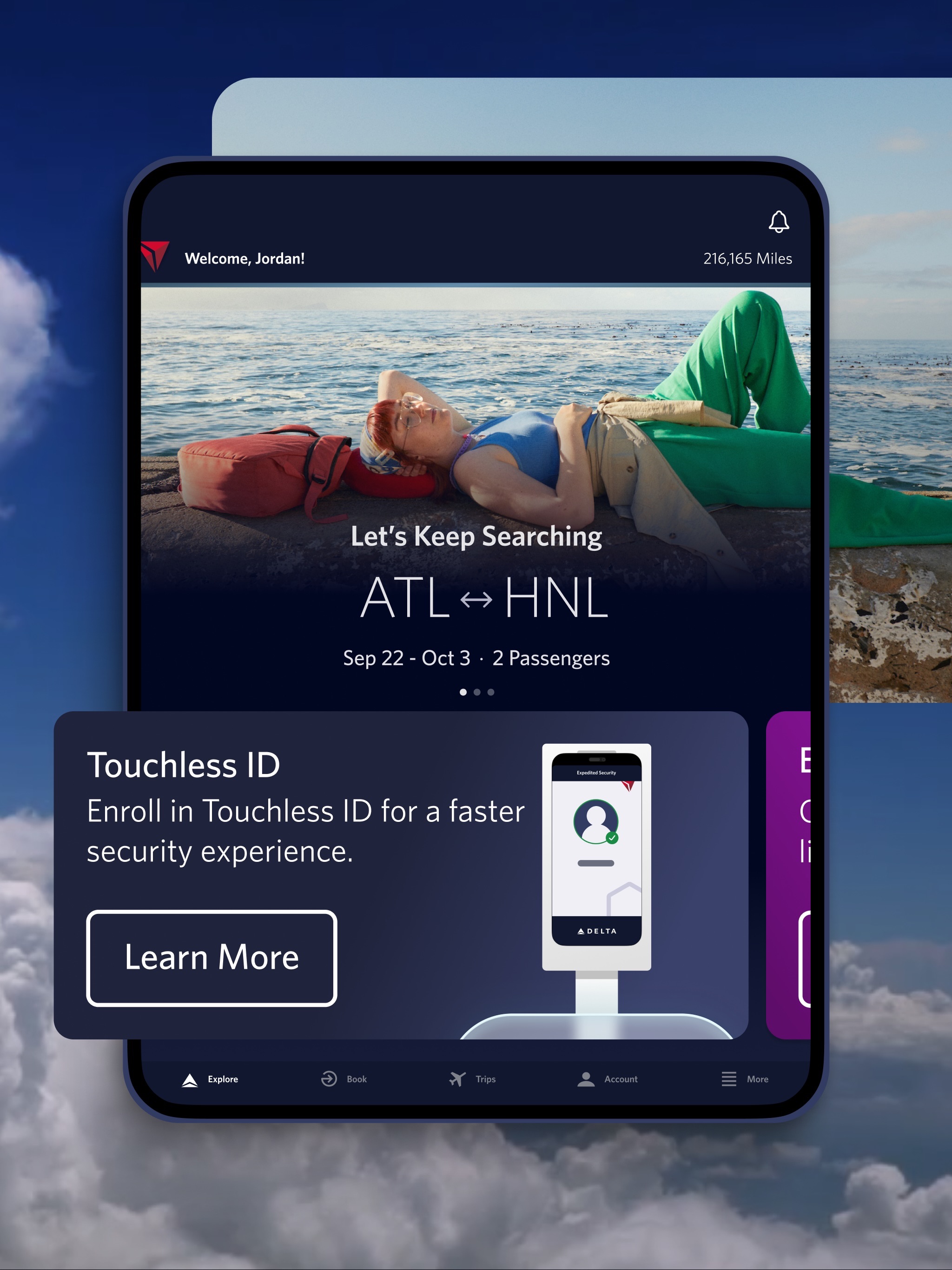 Fly Delta iPad screenshot 1
